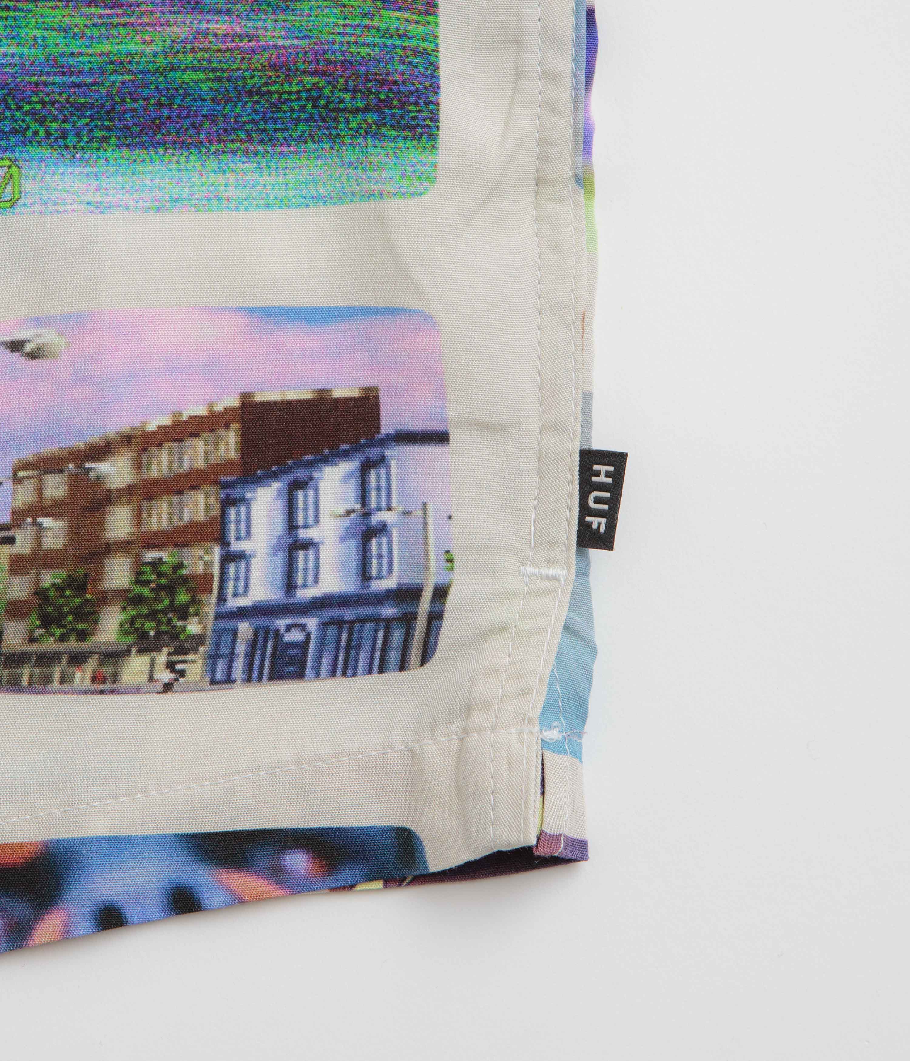 HUF 500 Channels Resort Short Sleeve Shirt - Multi - Image 4