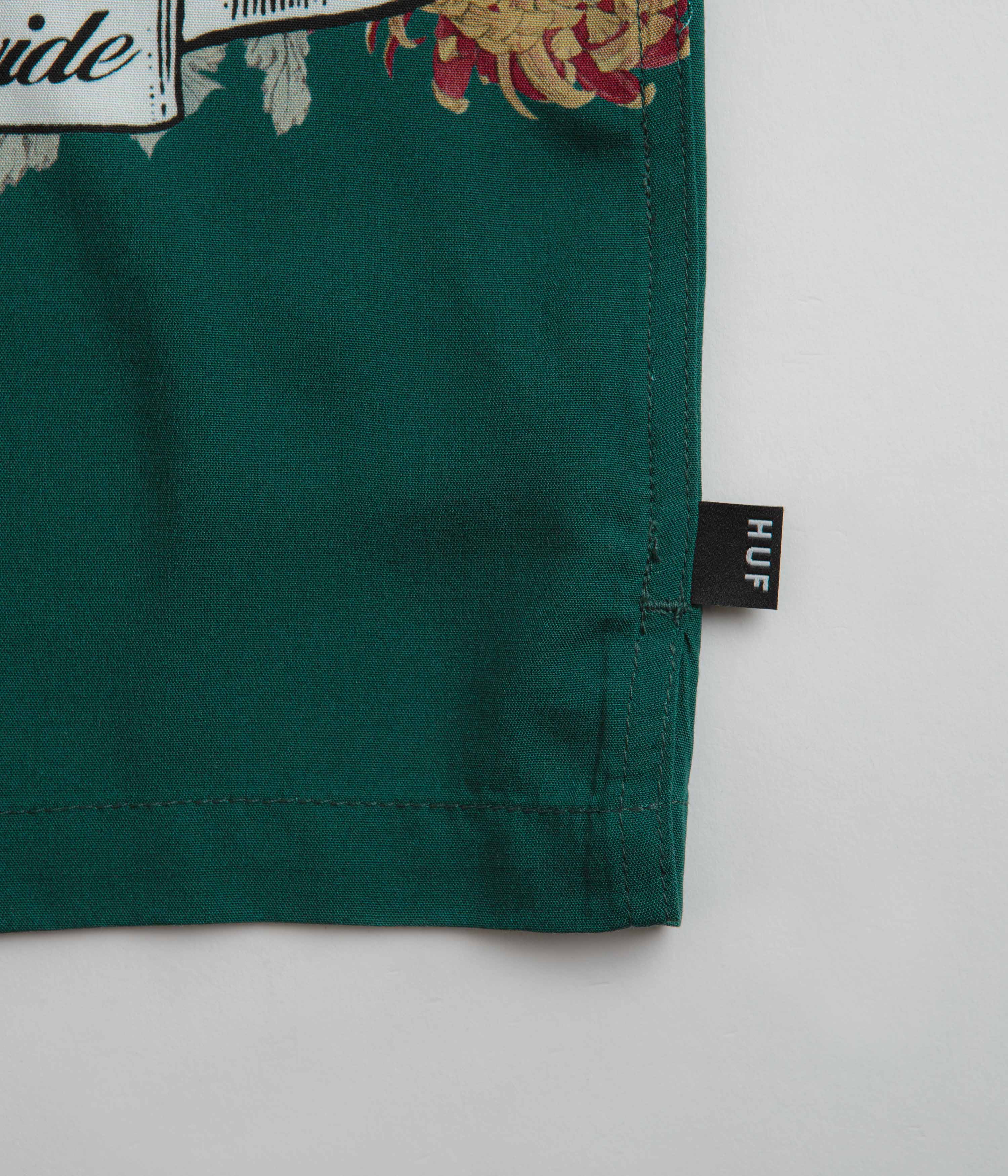 HUF Best Boys Resort Short Sleeve Shirt - Pine - Image 3