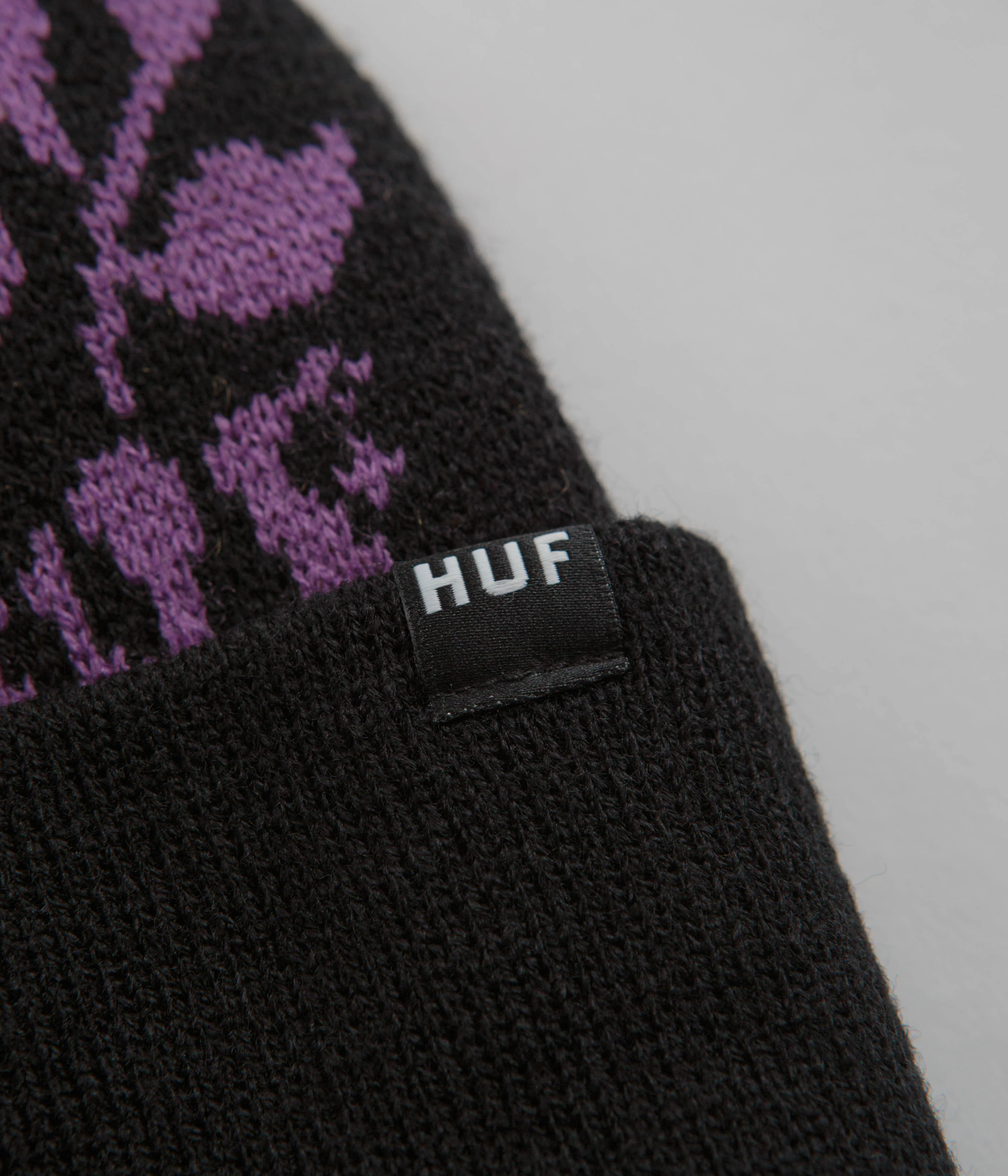 HUF Blossom Beanie - Black - Image 2