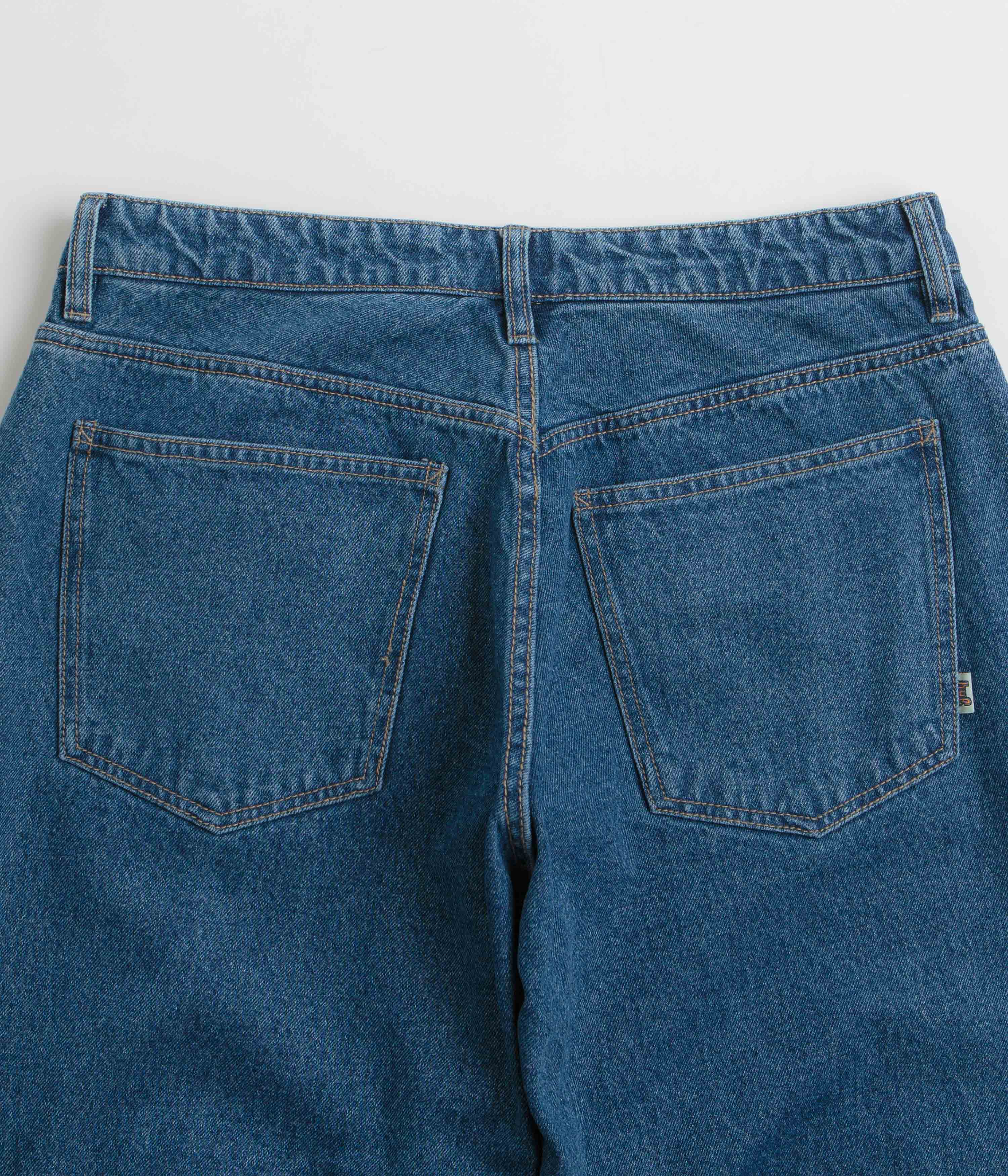 HUF Cromer Jeans - Stone Wash Indigo - Image 6