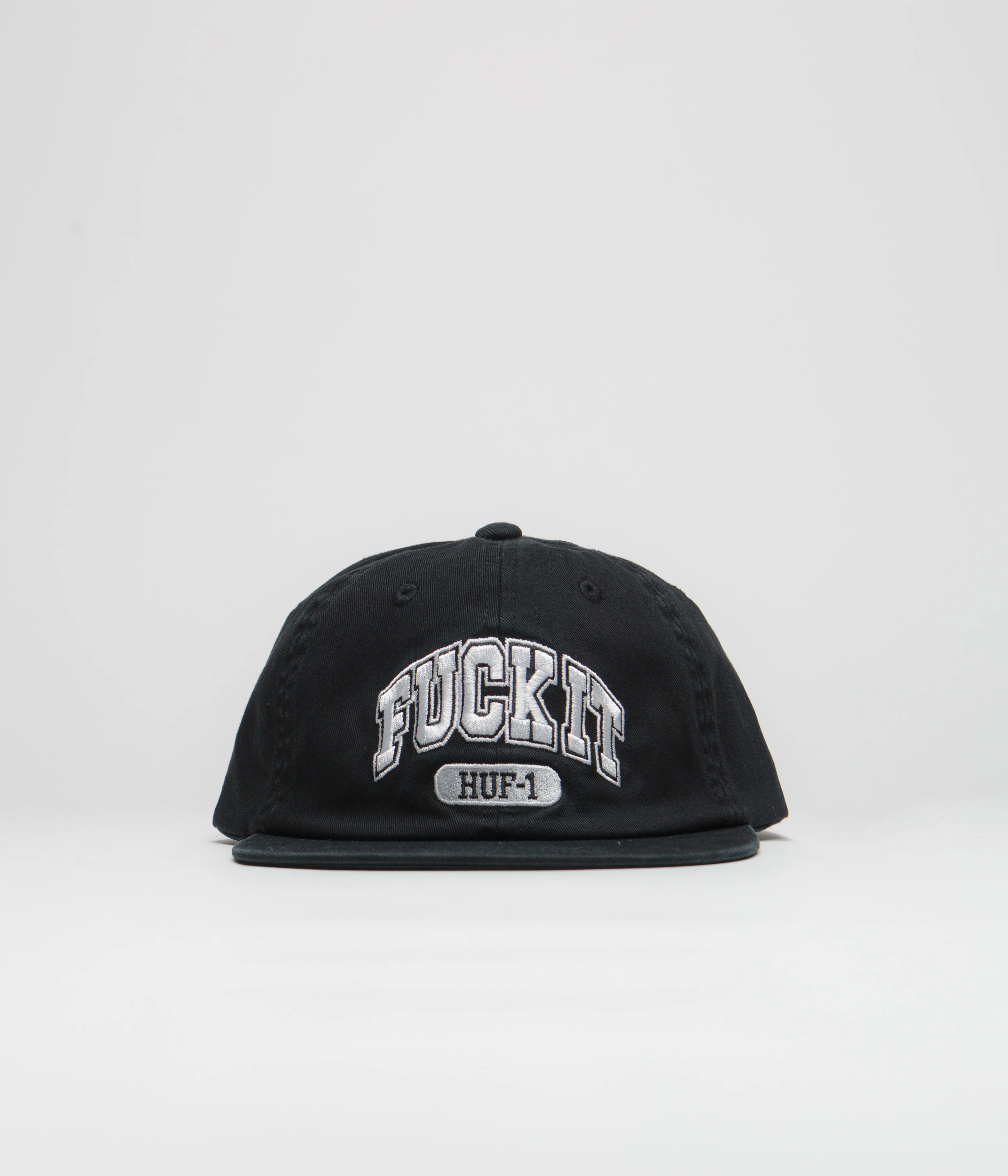 HUF Fuck It Cap - Black - Image 2