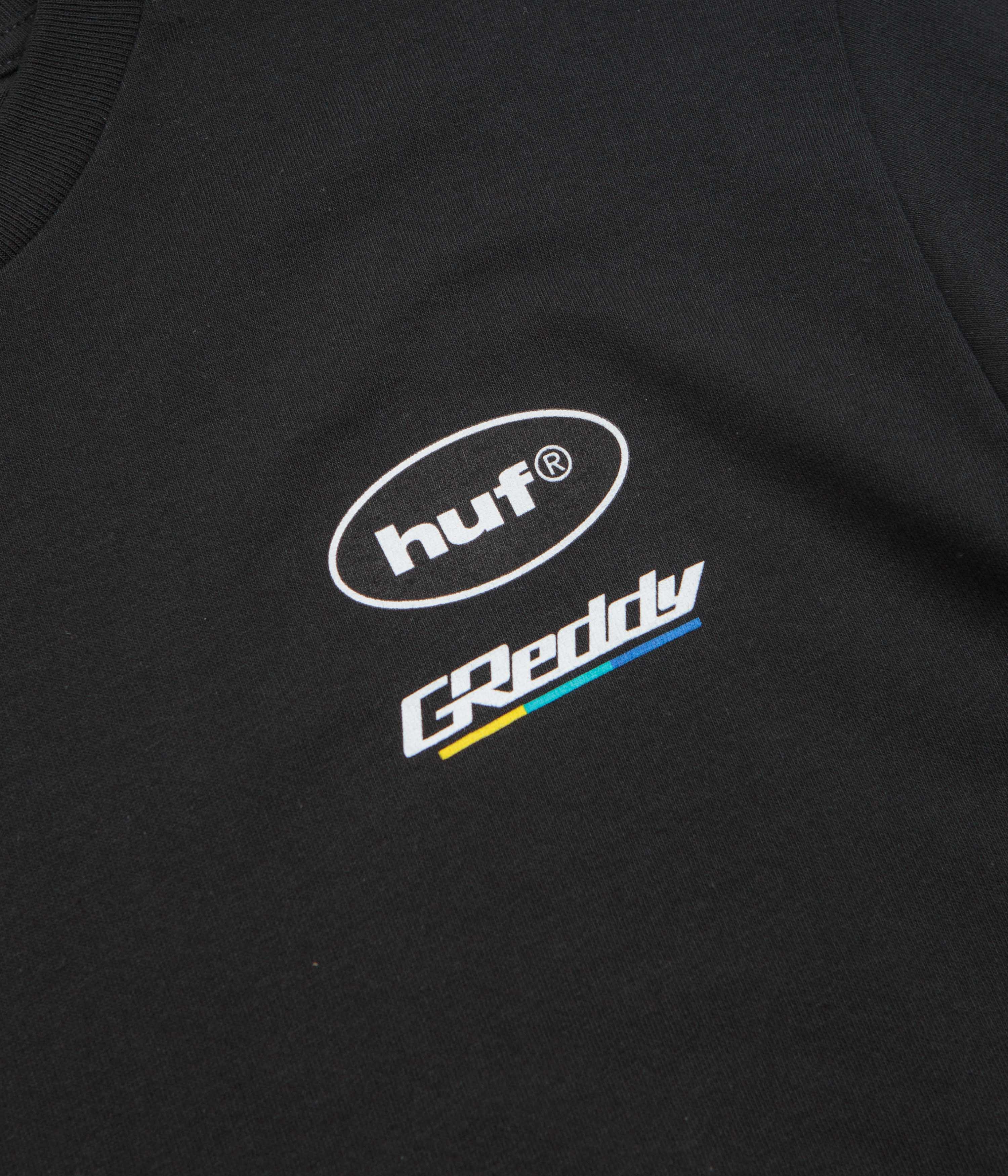 HUF Greddy Showcase T-Shirt - Black - Image 3