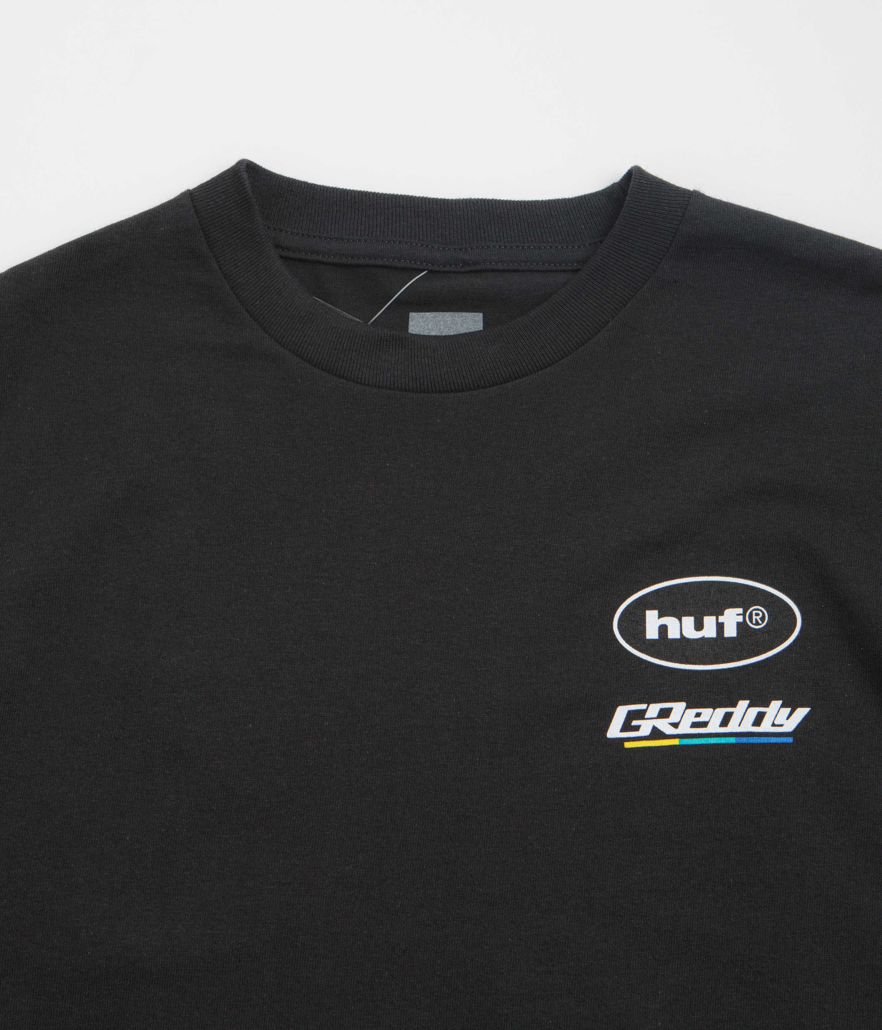 HUF Greddy Showcase T-Shirt - Black - Image 4