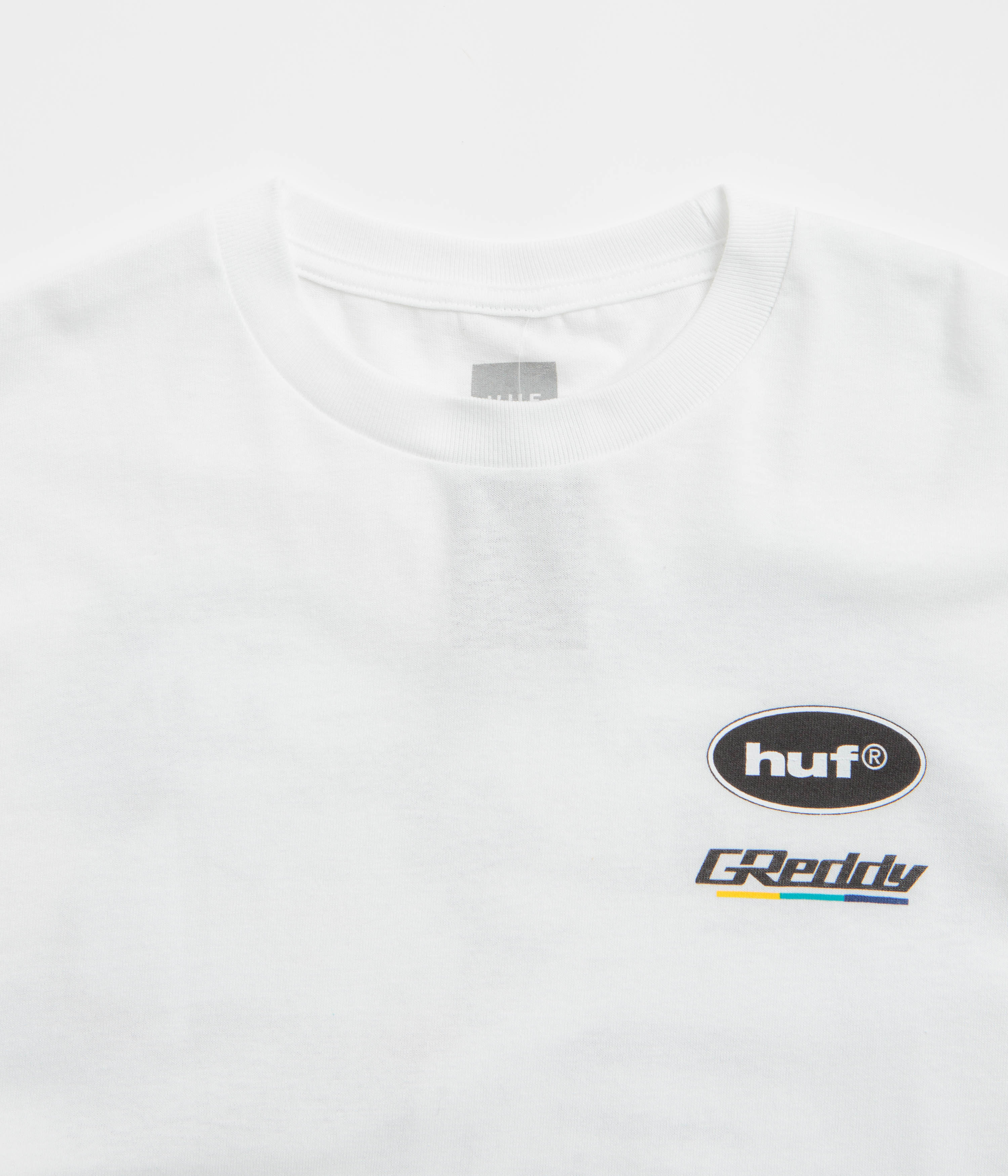 HUF Greddy Showcase T-Shirt - White - Image 4