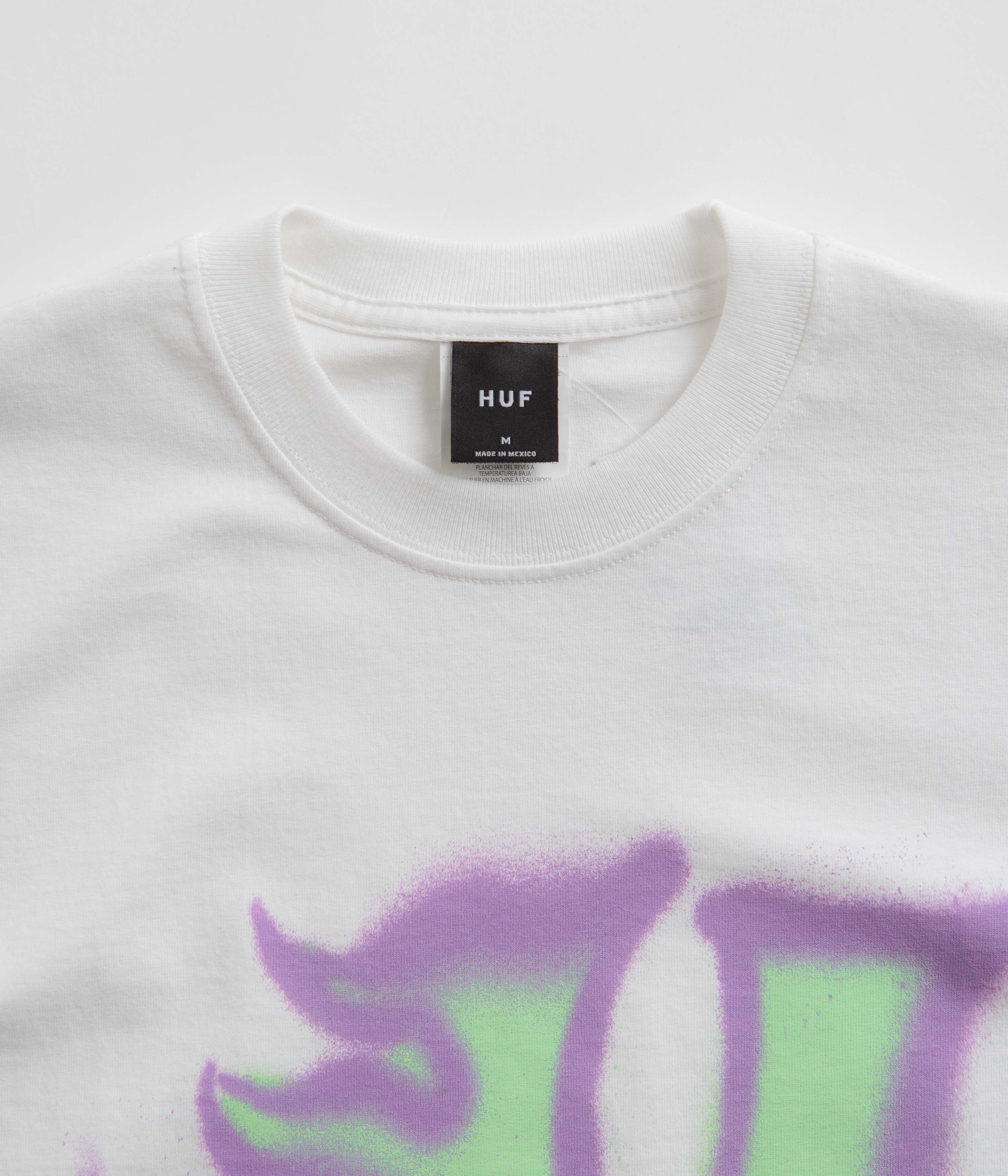 HUF Heat Wave T-Shirt - White - Image 3