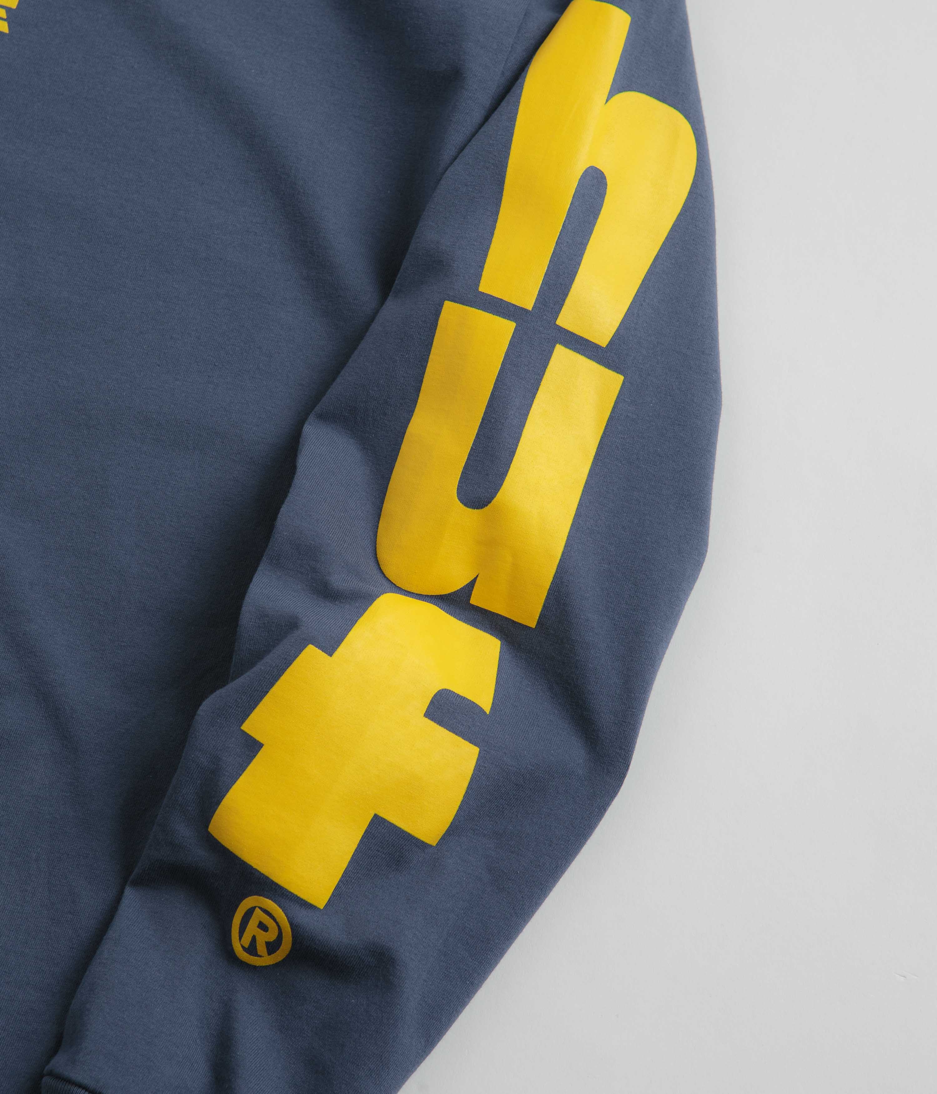HUF Megablast Stretch Long Sleeve T-Shirt - Twilight - Image 4