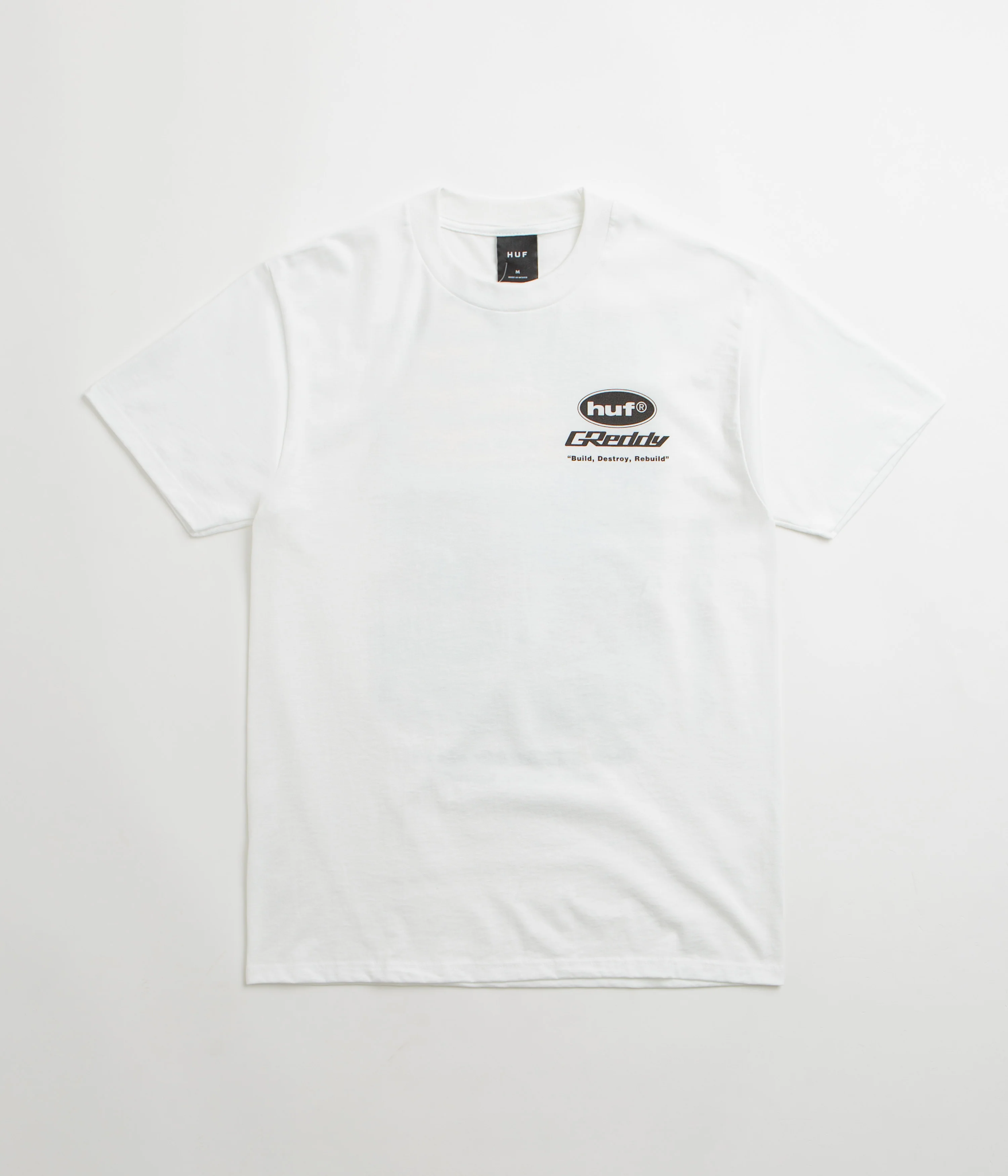 HUF x GReddy Parts T-Shirt - White - Image 2