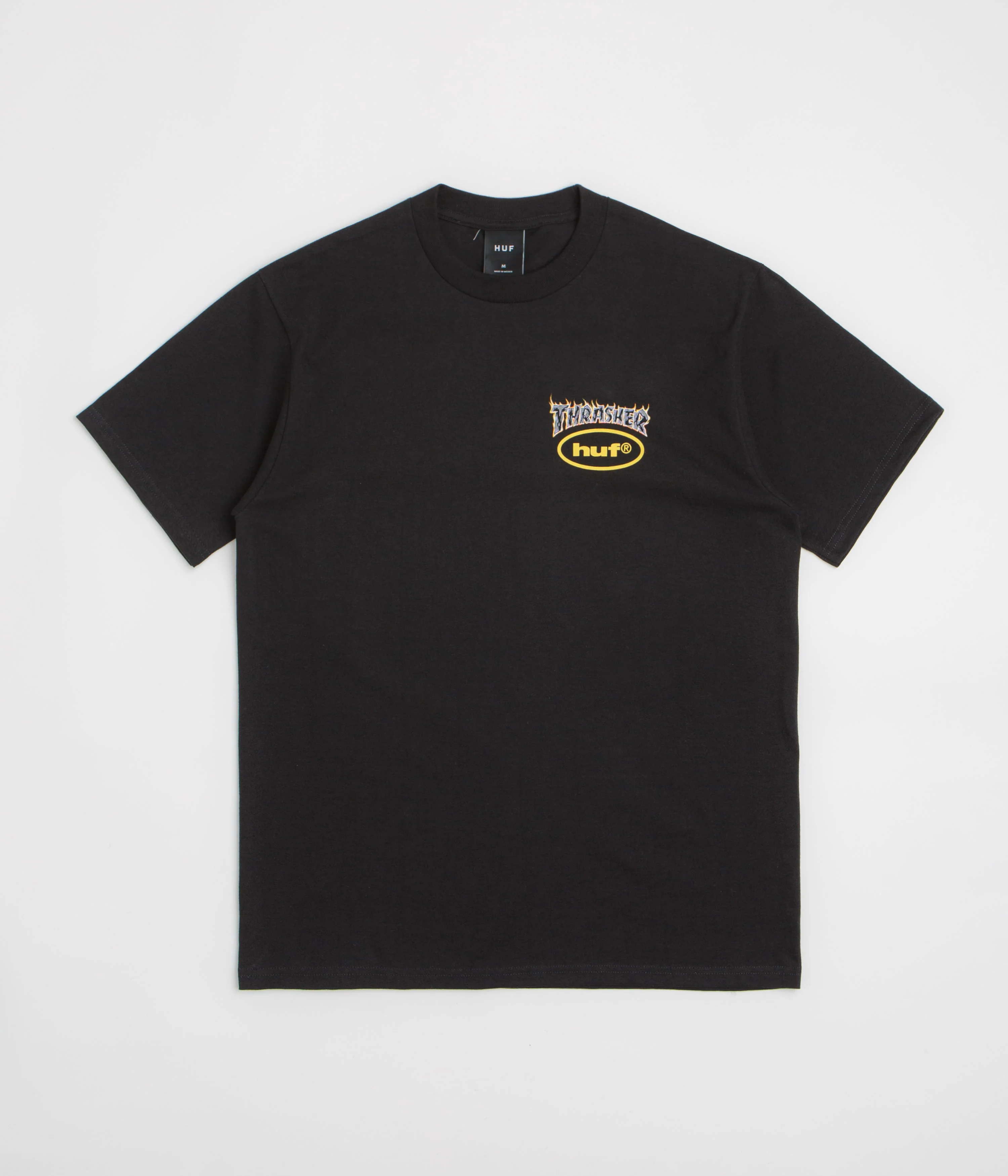 HUF x Thrasher Meltdown T-Shirt - Black - Image 2