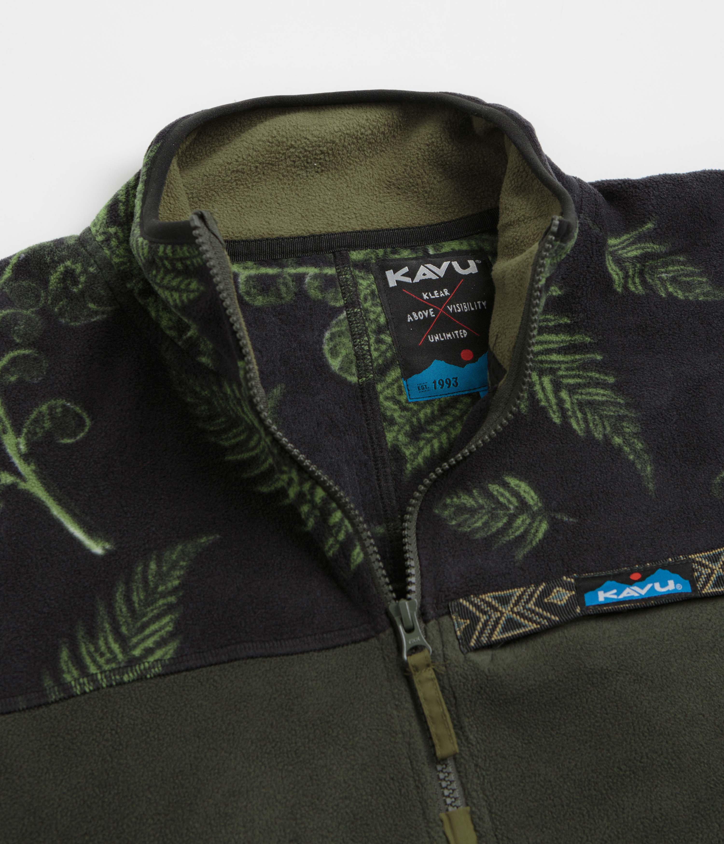 Kavu Winter Throwshirt Fleece - Fiddlehead - Image 4