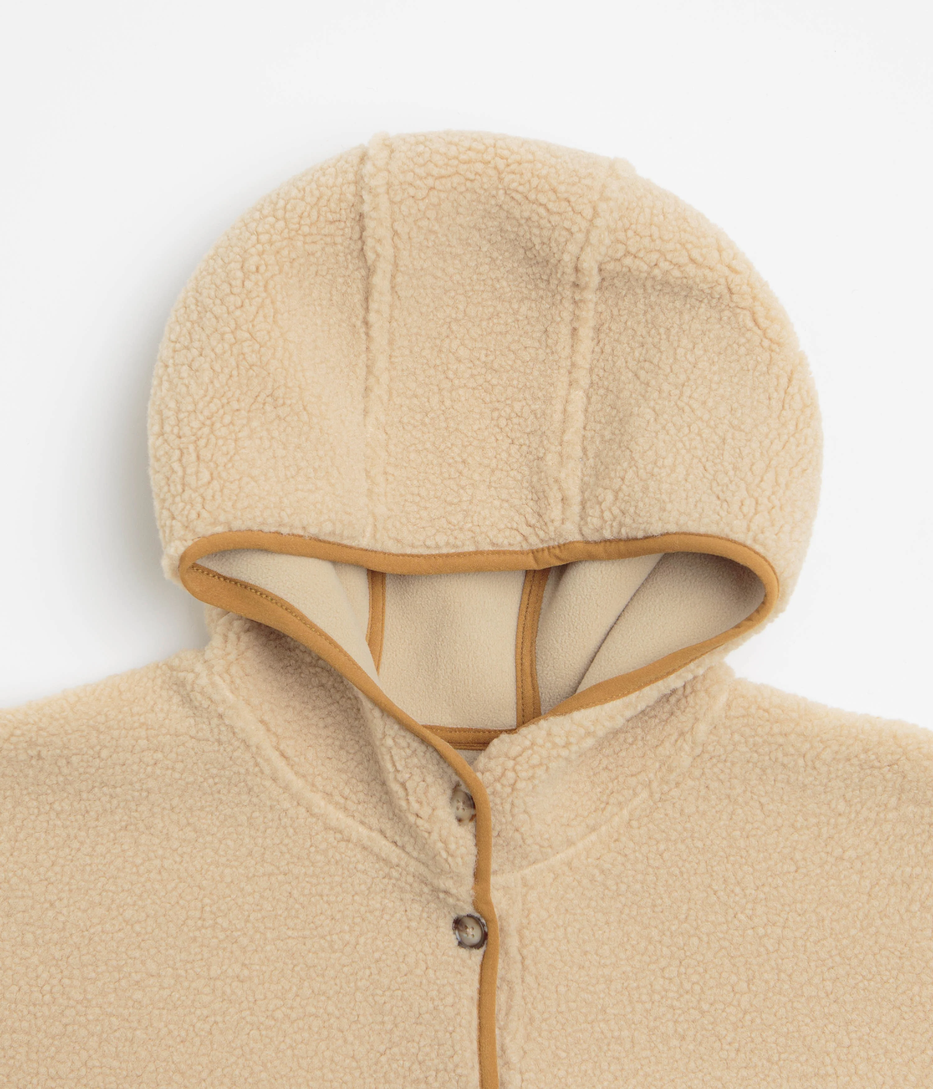 Kavu Womens Roselake Hooded Fleece - Oatmeal - Image 4