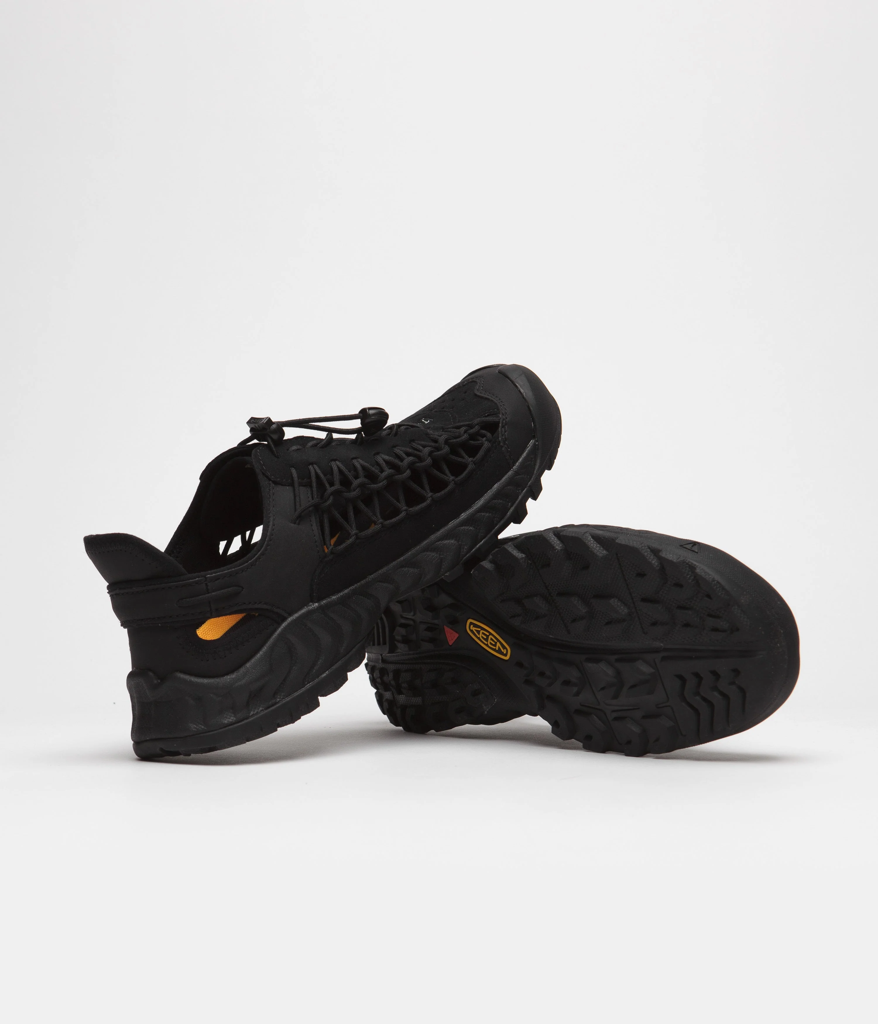 Keen Uneek NXIS Shoes - Triple Black / Black - Image 5