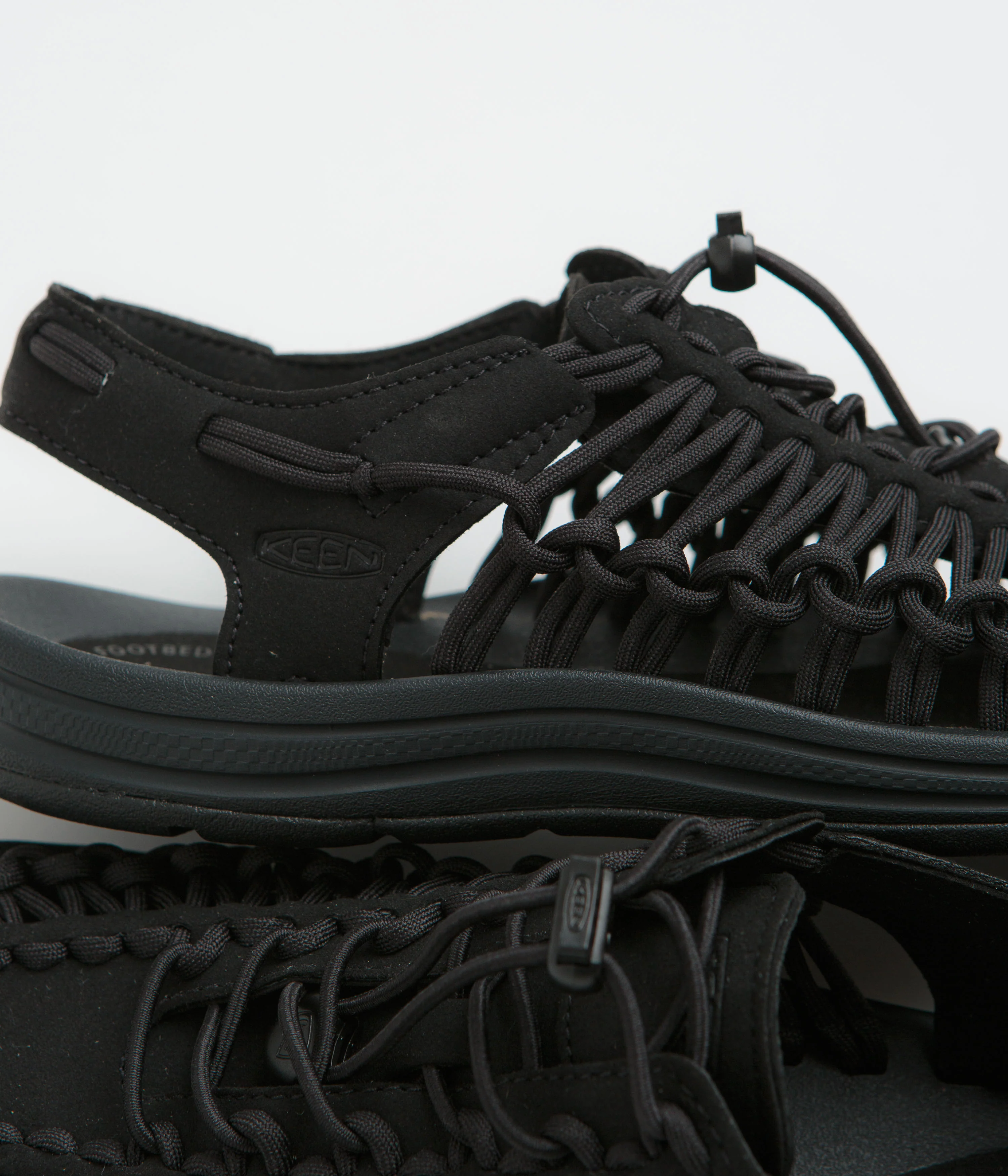 Keen Uneek Sandals - Black / Black - Image 3
