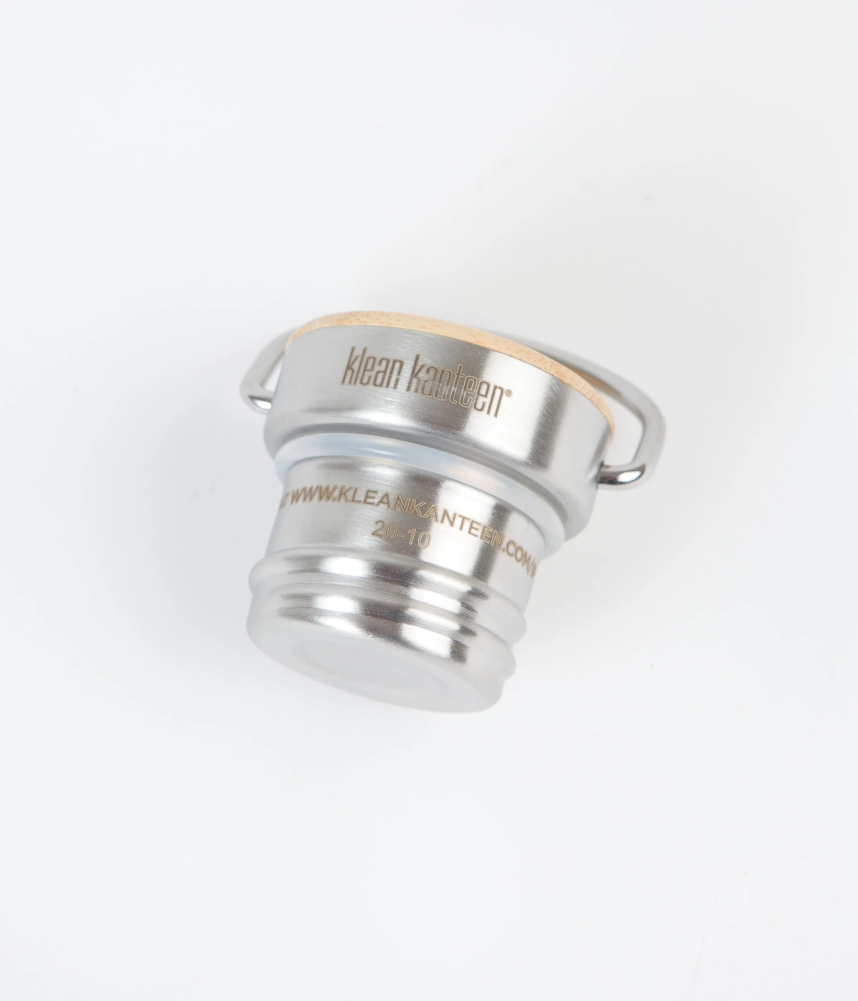 Klean Kanteen Unibody Bamboo Cap - Stainless - Image 5