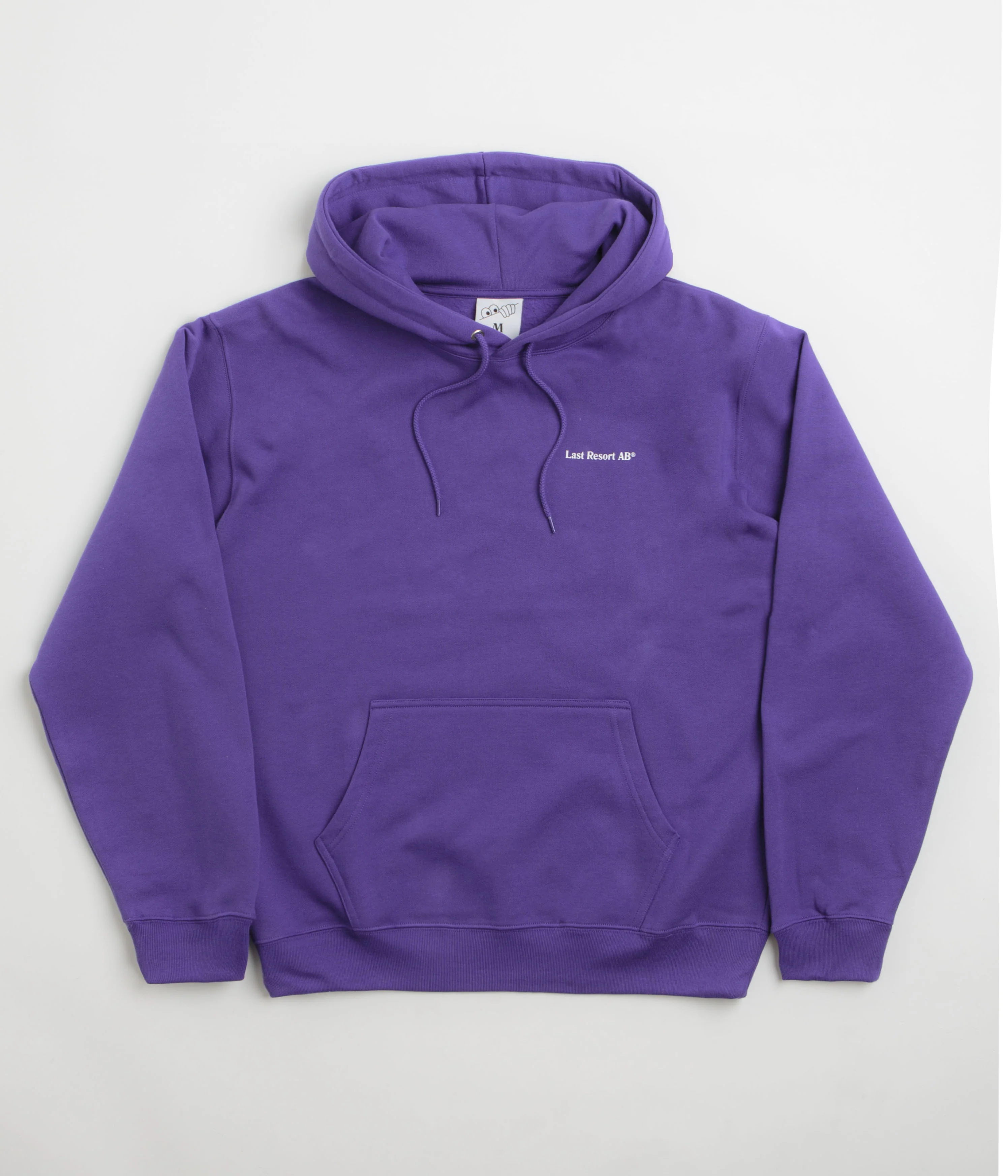Last Resort AB Atlas Monogram Hoodie - Heliotrope / White - Image 2
