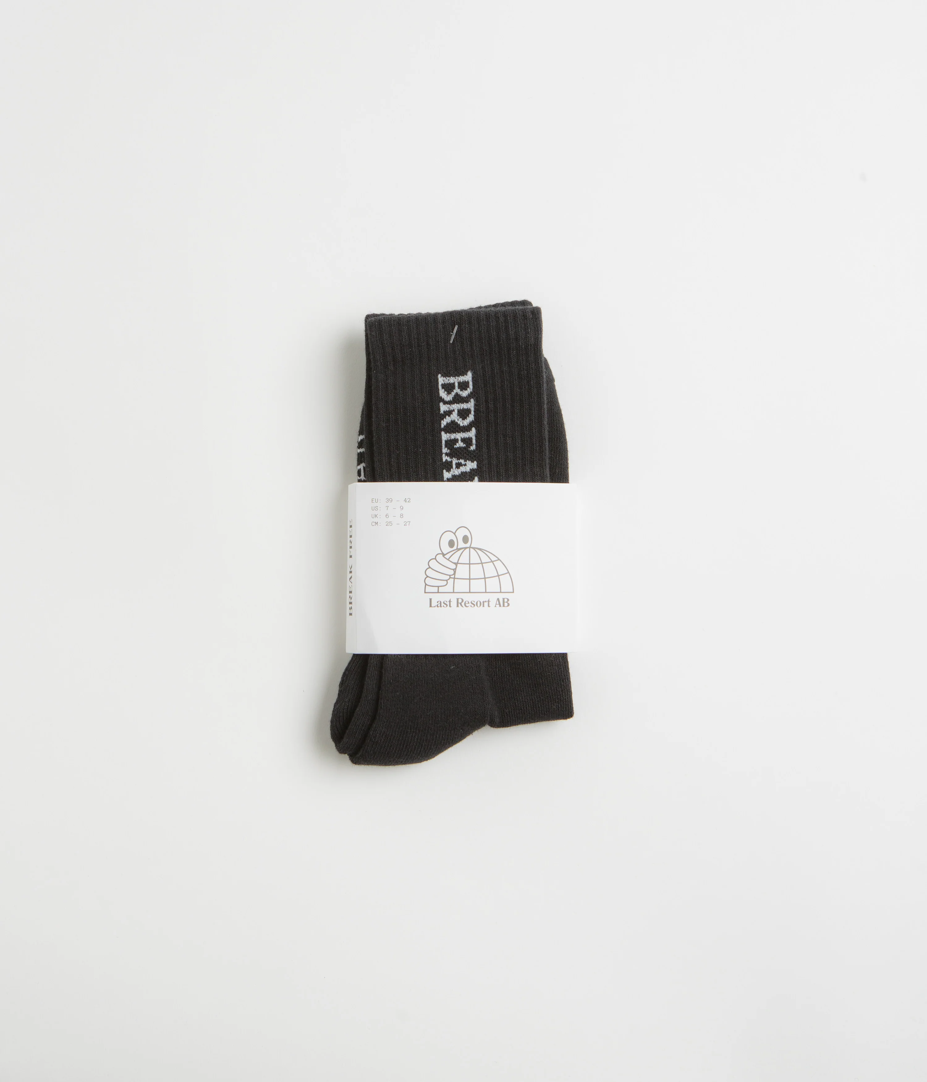Last Resort AB Break Free Socks - Black / White - Image 4