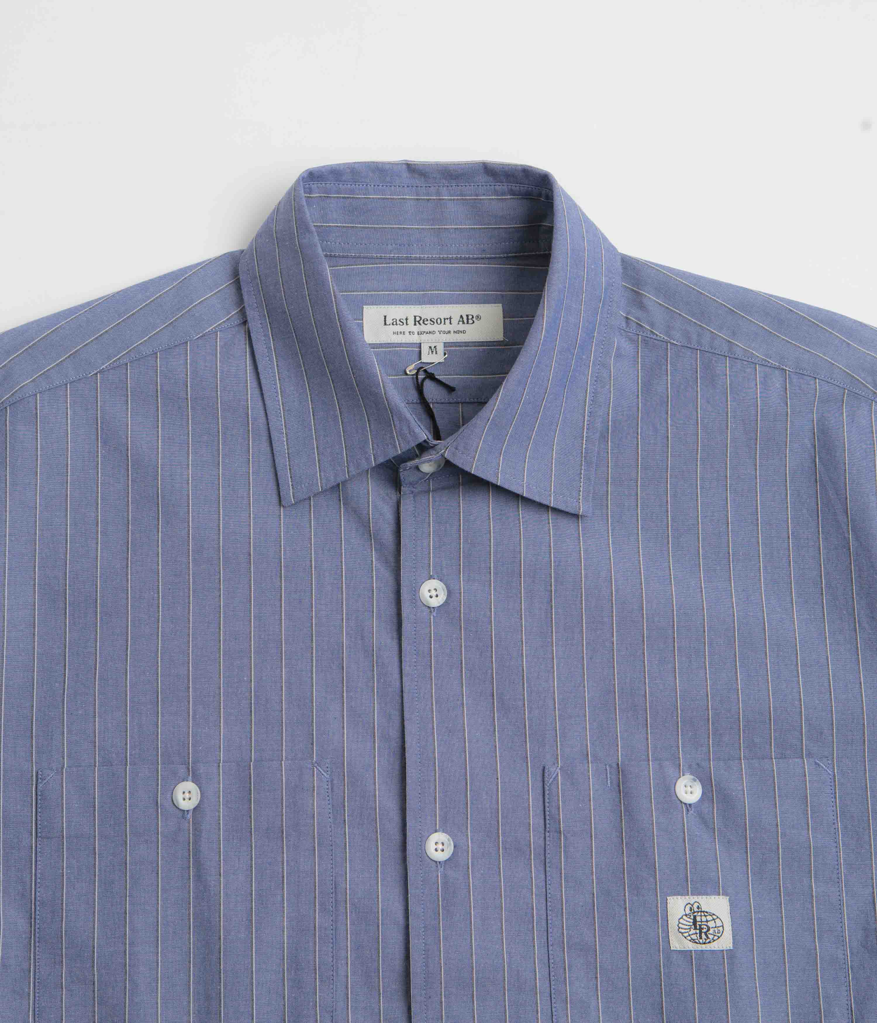 Last Resort AB SS-SM001 Short Sleeve Shirt - Zen Blue - Image 2