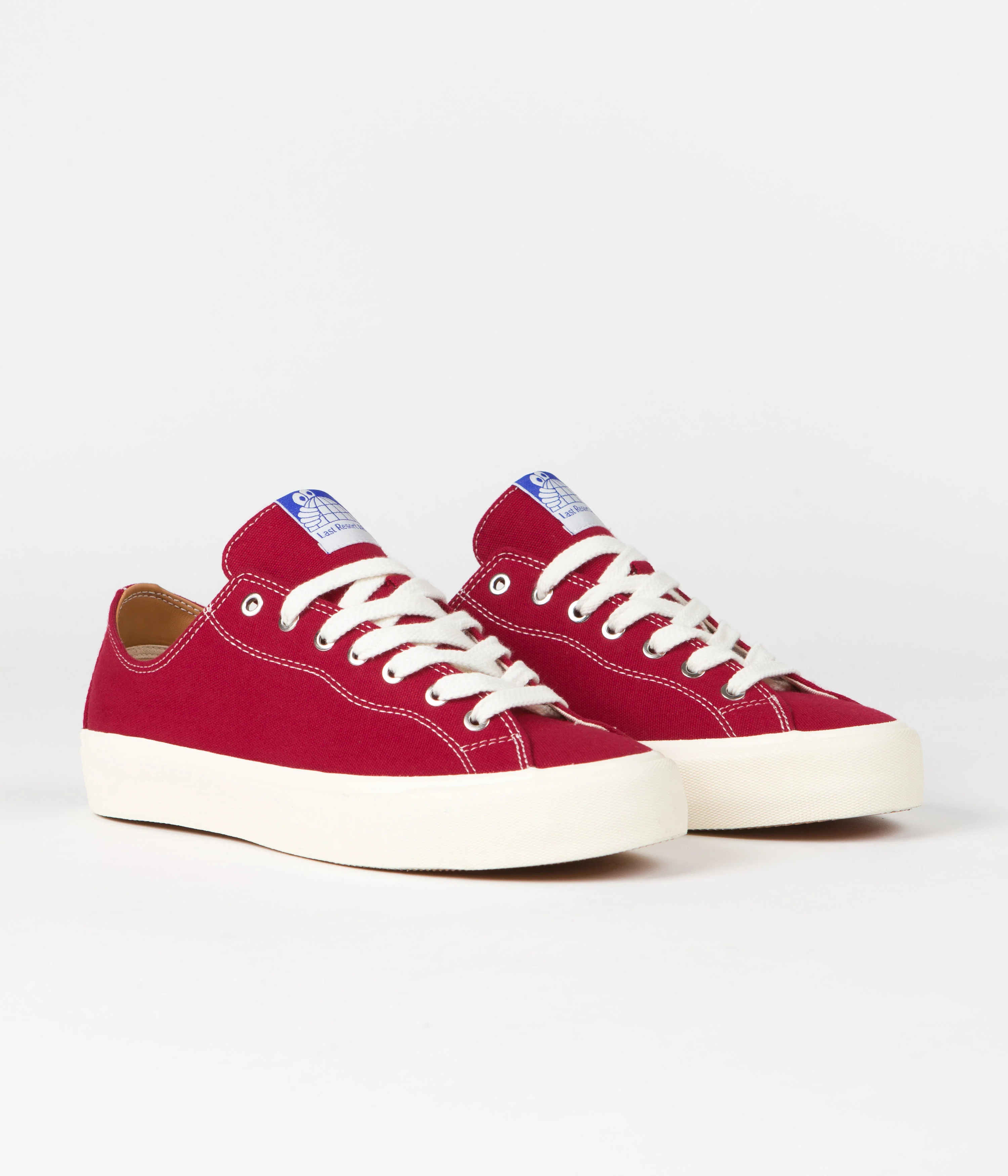 Last Resort AB VM003 Canvas Shoes - Classic Red / White - Image 2