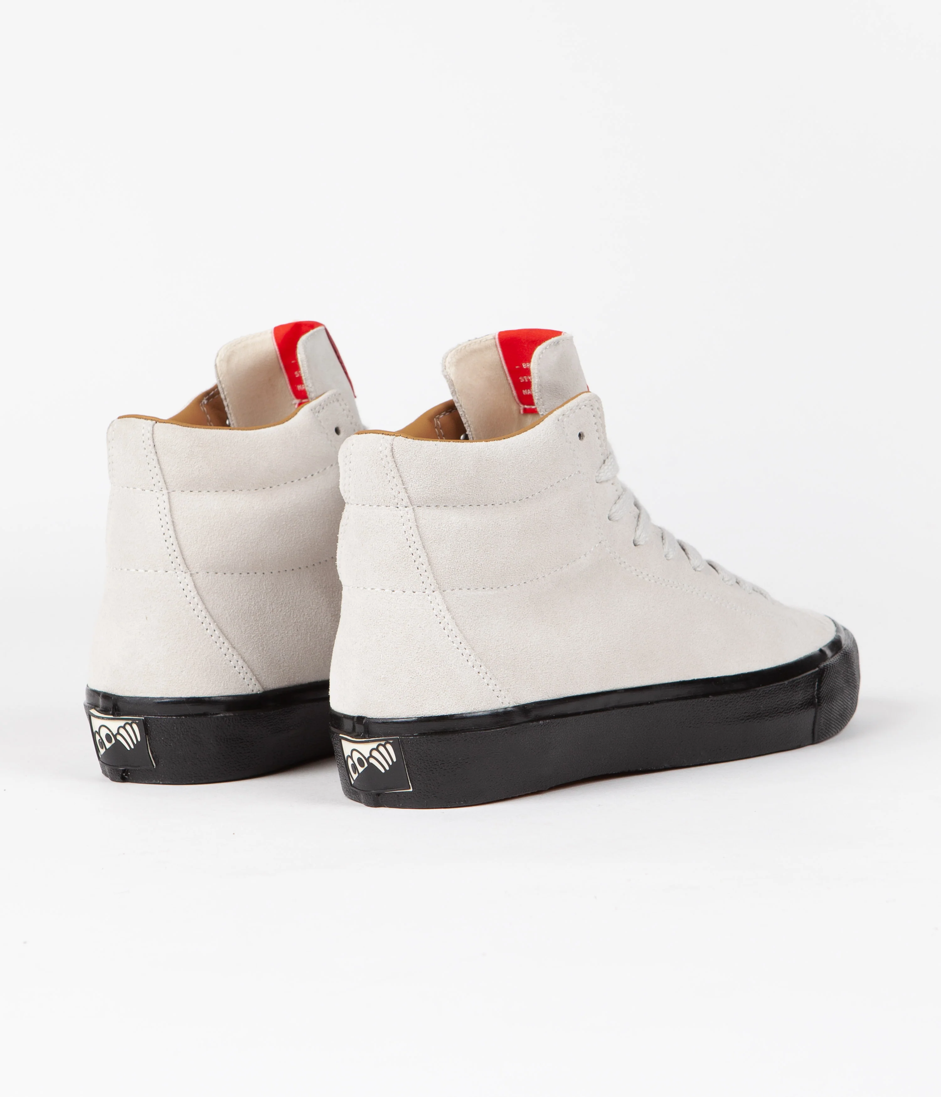 Last Resort AB VM003 Suede Hi Shoes - White / Black - Image 4