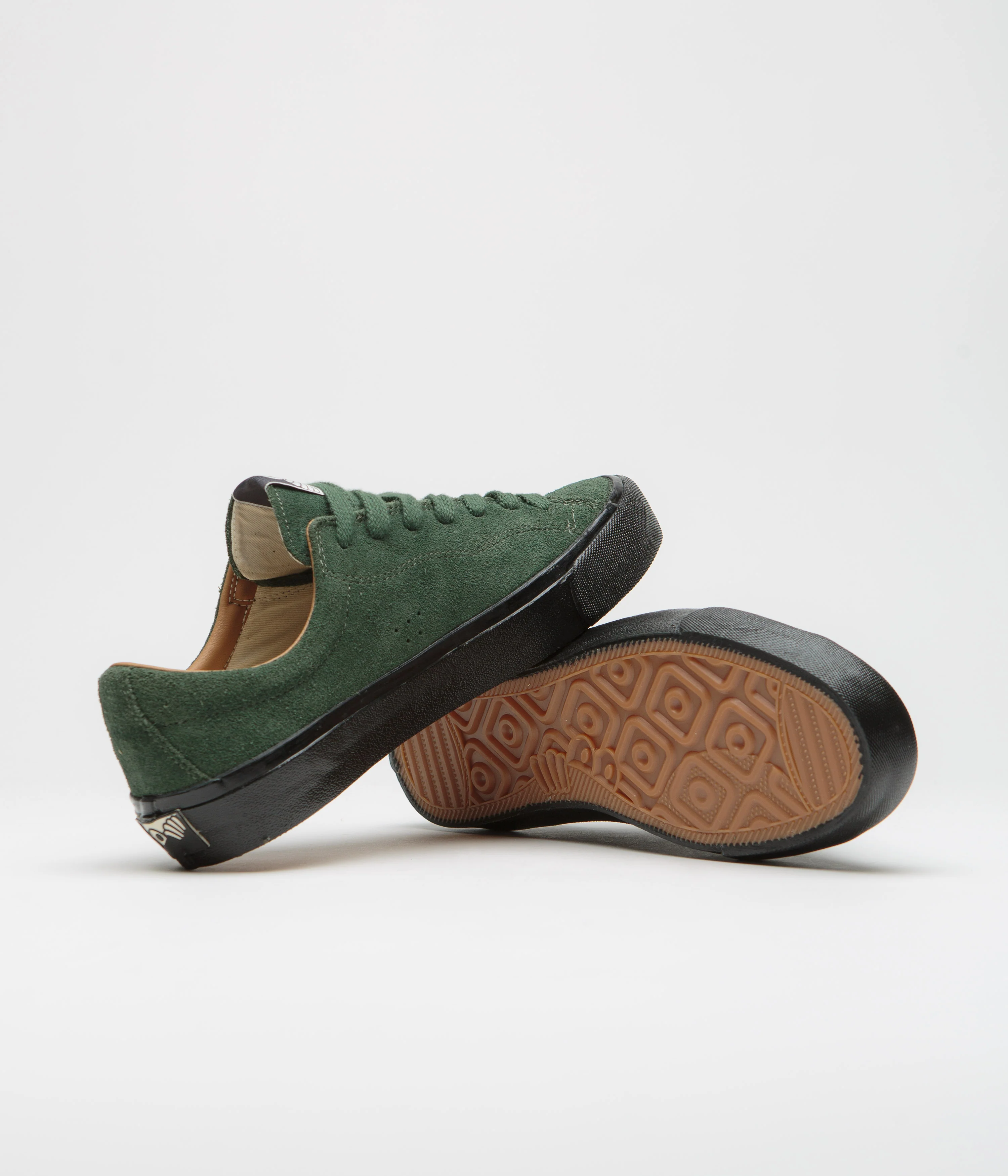 Last Resort AB VM003 Suede Shoes - Dark Green / Black - Image 5
