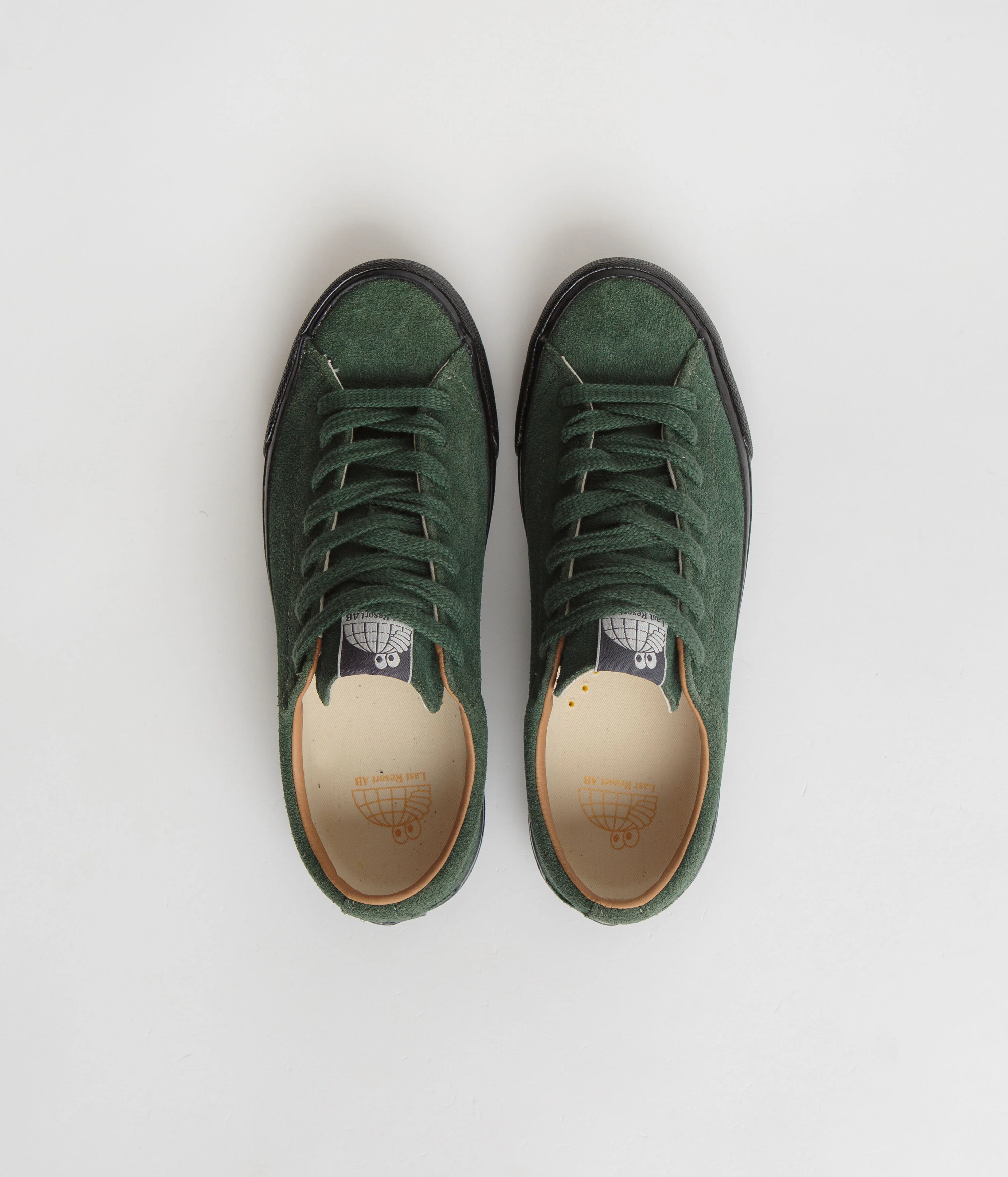 Last Resort AB VM003 Suede Shoes - Dark Green / Black - Image 7