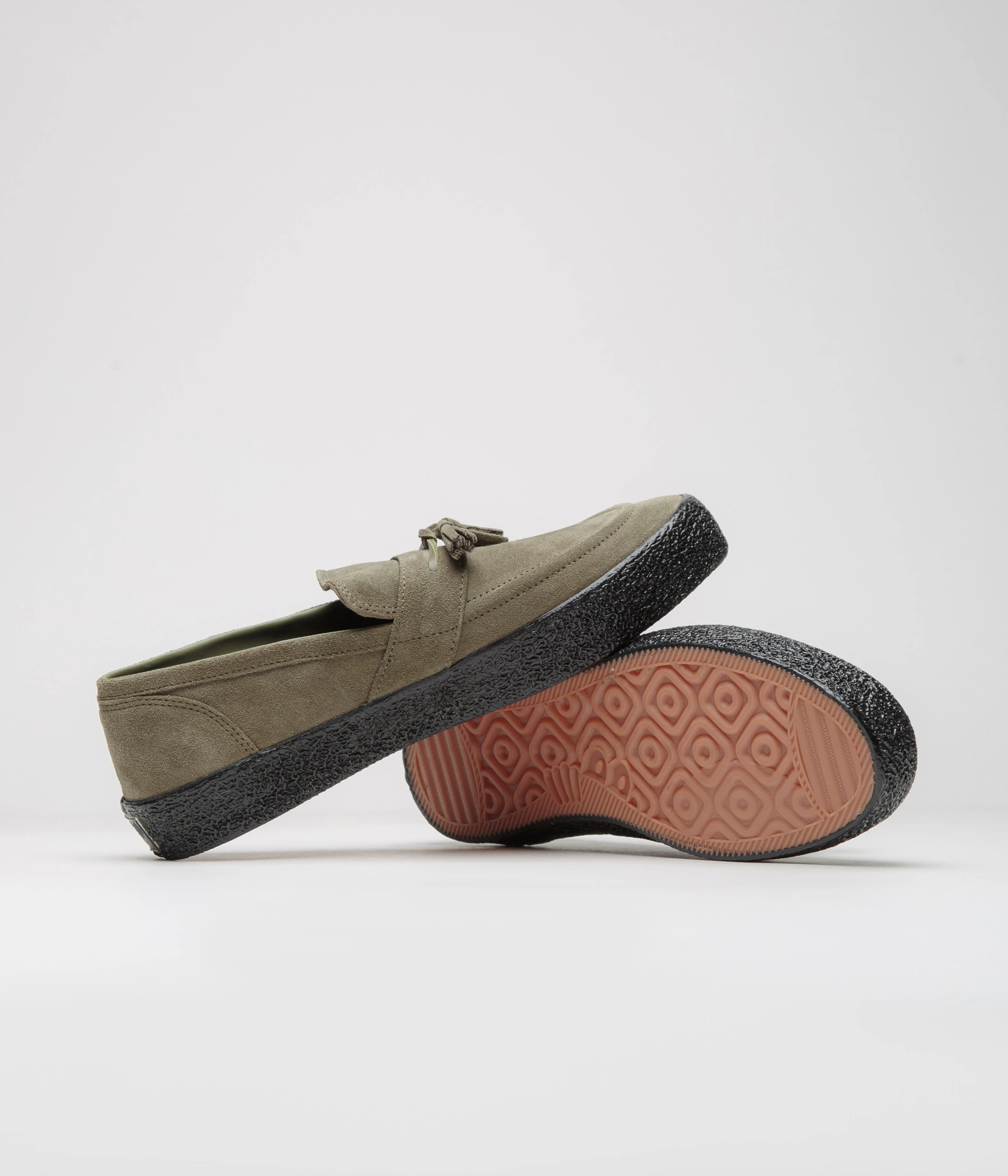 Last Resort AB VM005 Loafer Shoes - New Olive / Black - Image 5