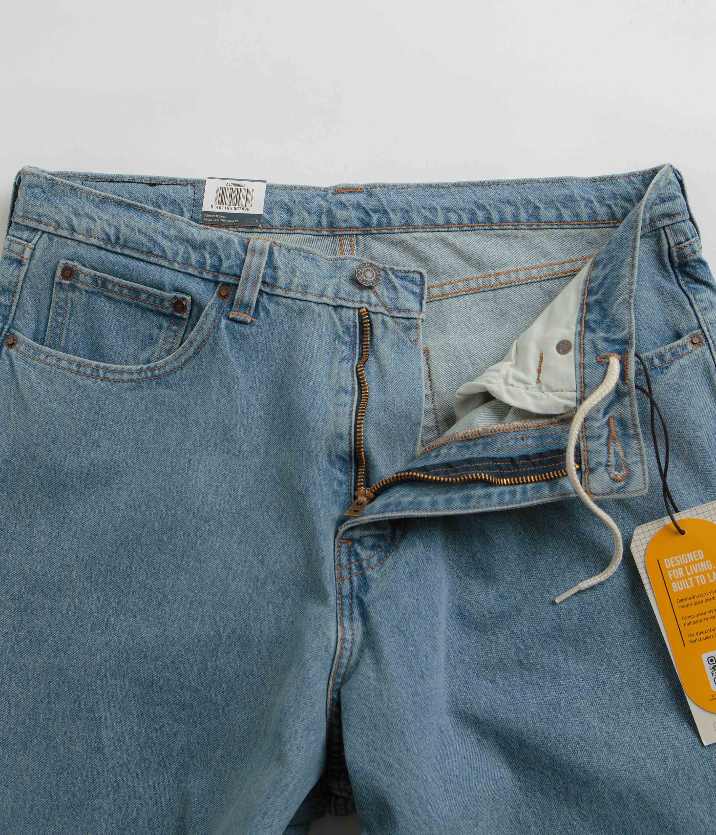 Levi's® Skate Super Baggy Jeans - Simple Rinse - Image 6