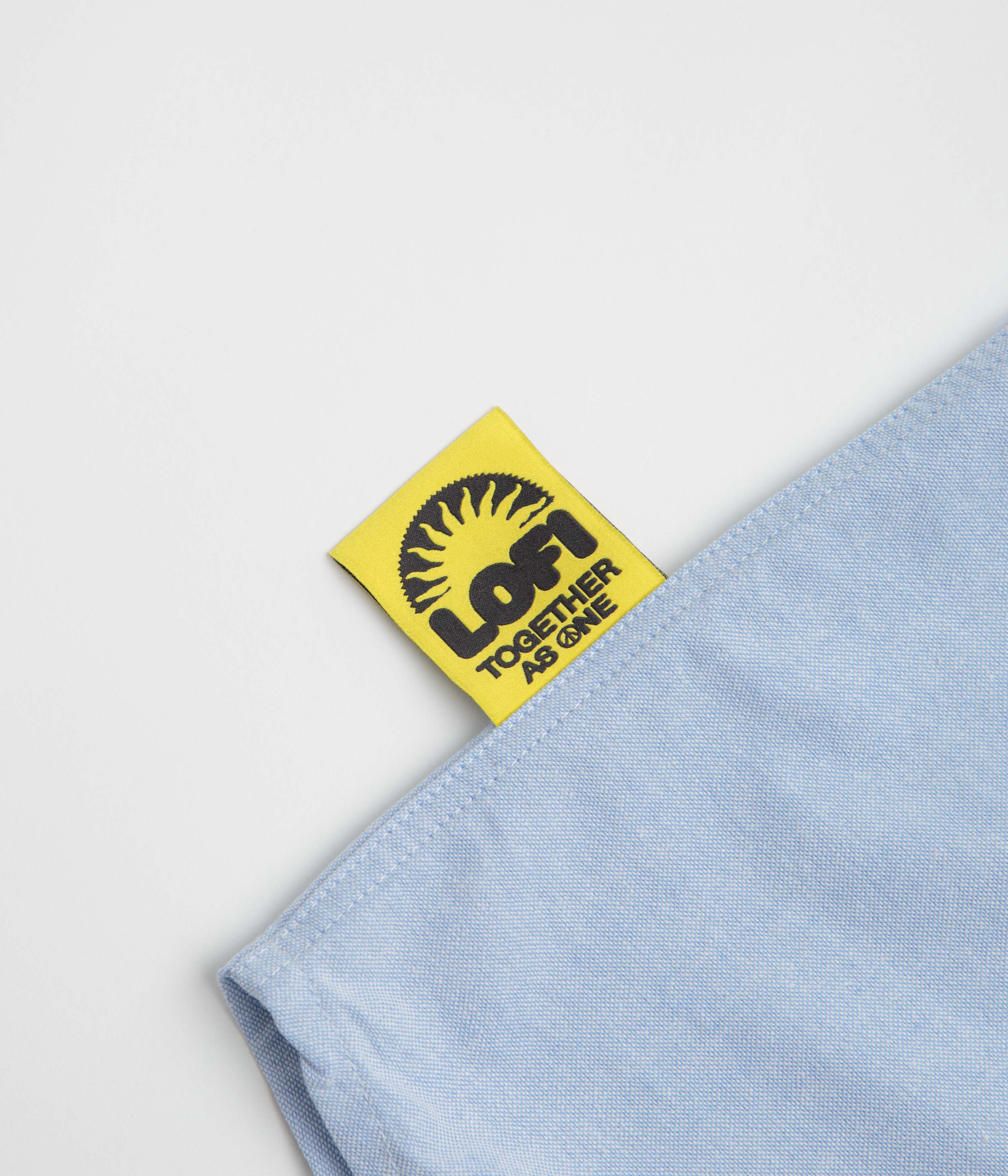 Lo-Fi Encounter Oxford Shirt - Light Blue - Image 8