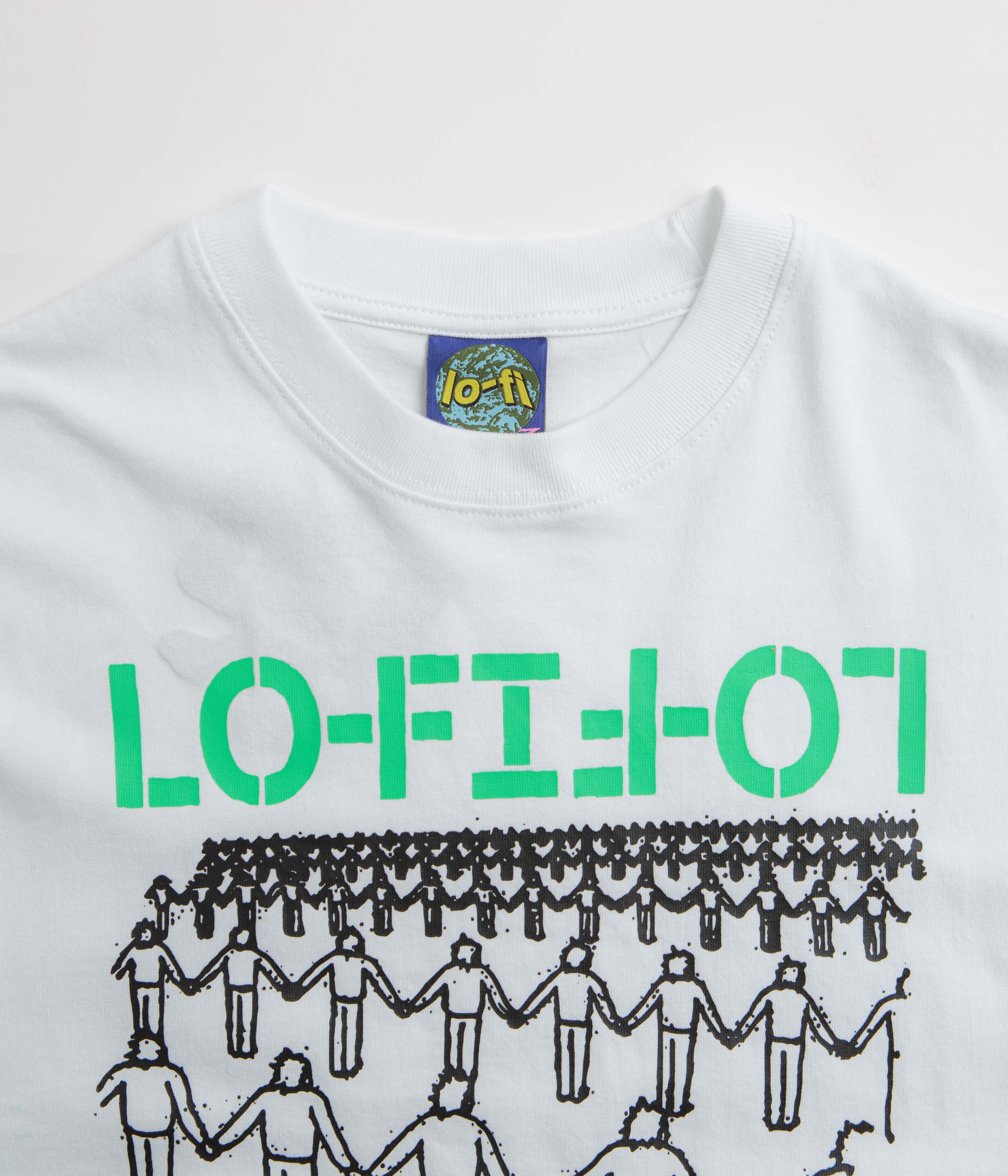 Lo-Fi Leader T-Shirt - White - Image 2