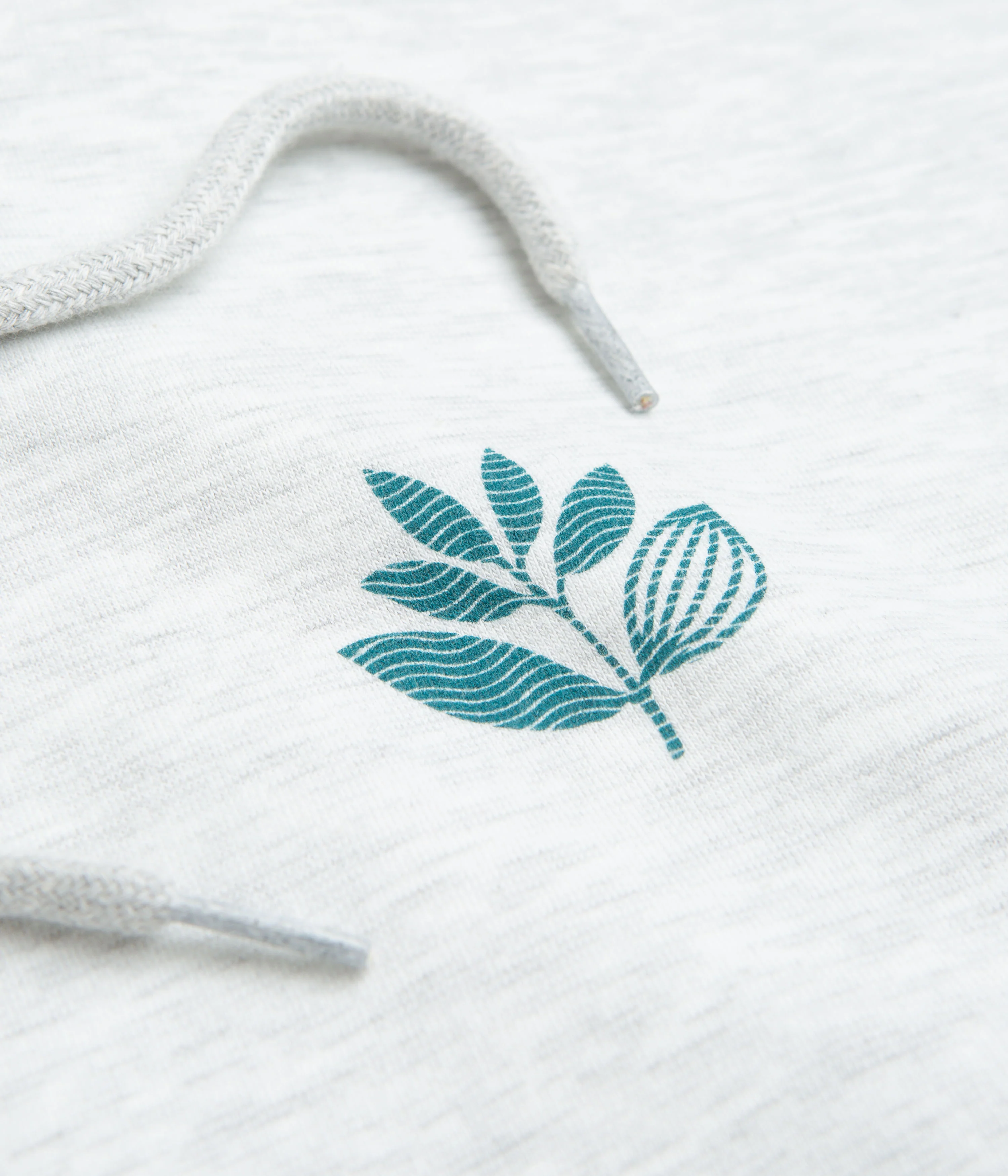 Magenta Deep Plant Hoodie -  Ash - Image 4