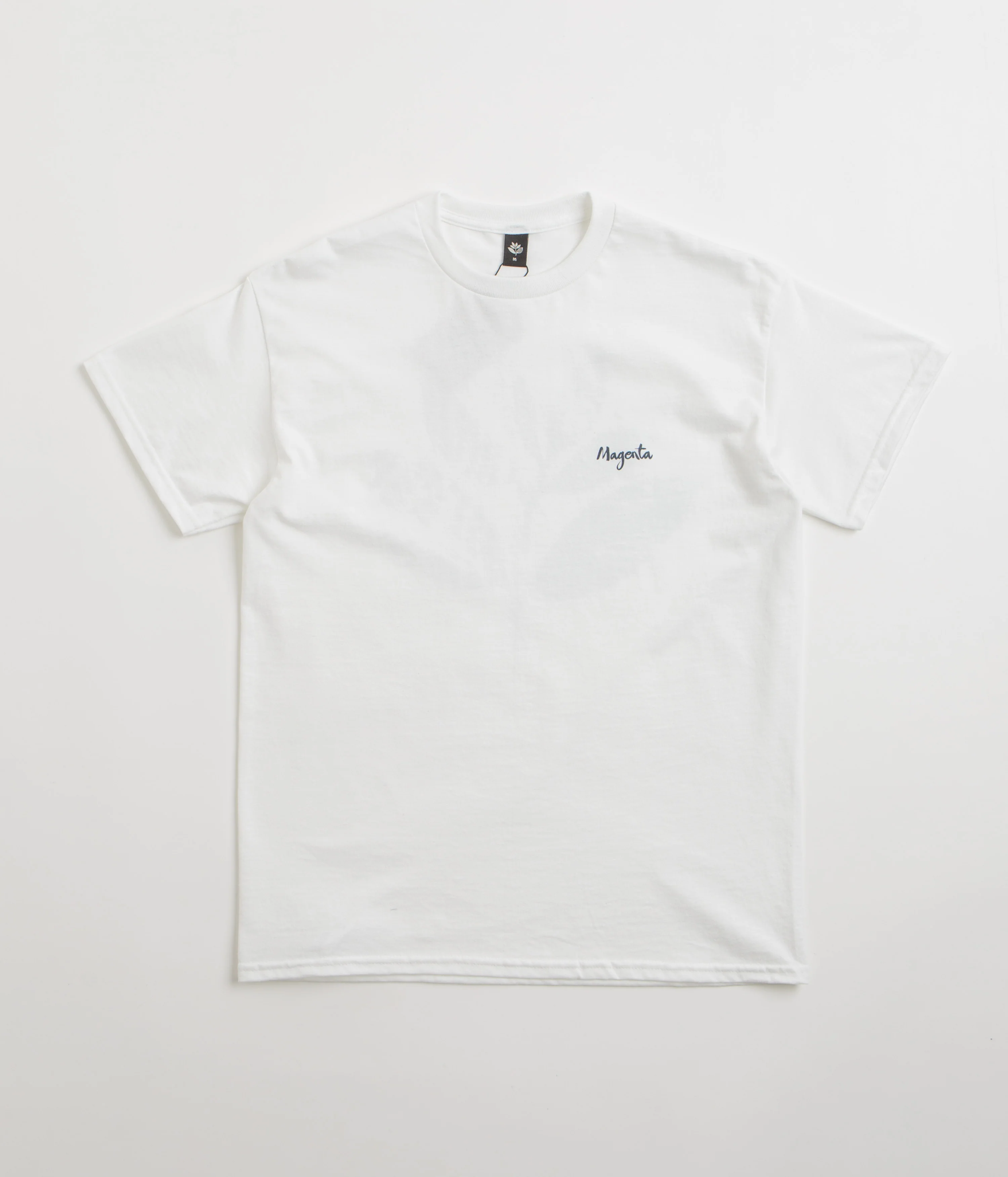 Magenta Femme T-Shirt - White
