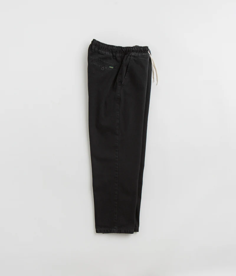 Magenta Loose Pants - Black Denim - Image 2
