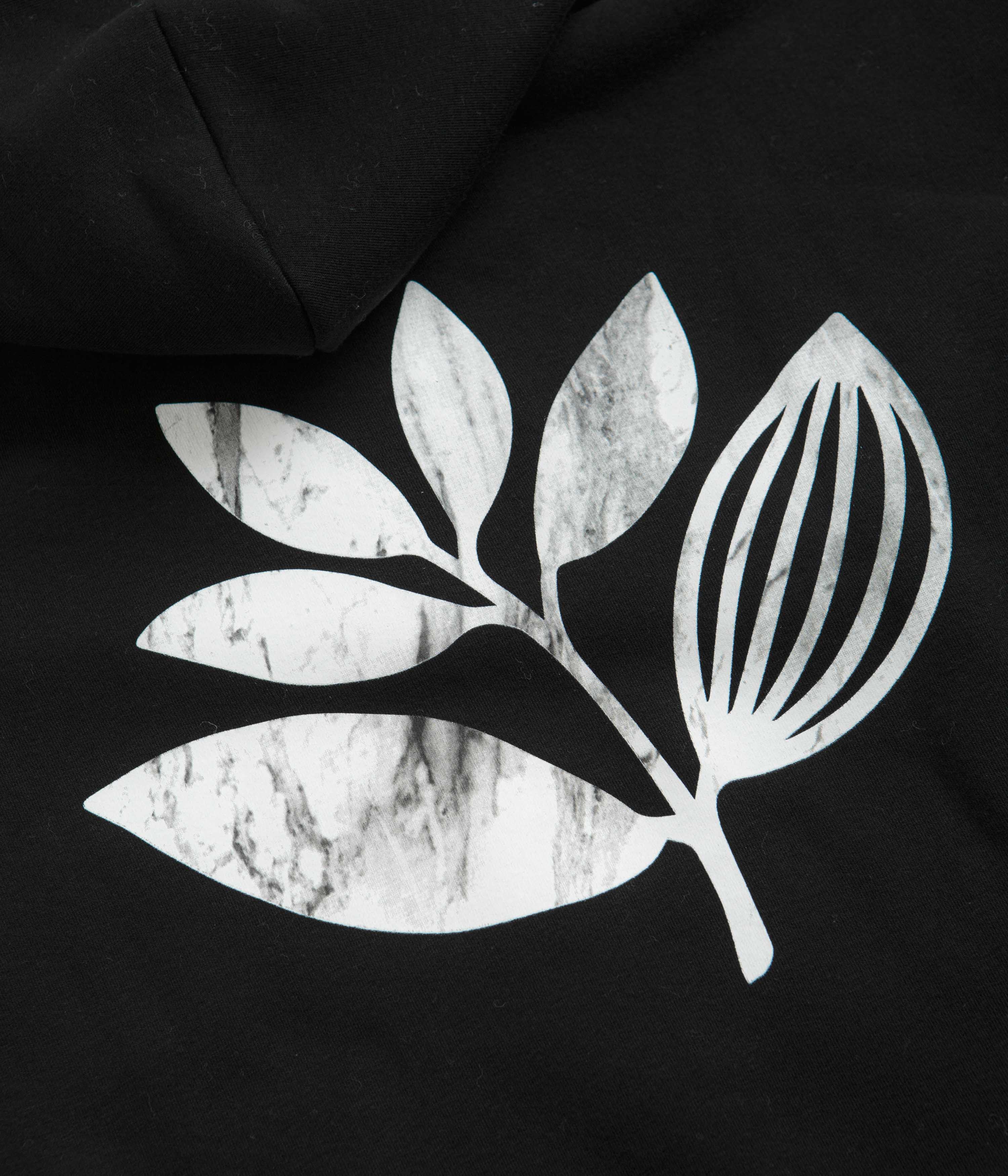 Magenta Marble Hoodie - Black - Image 7