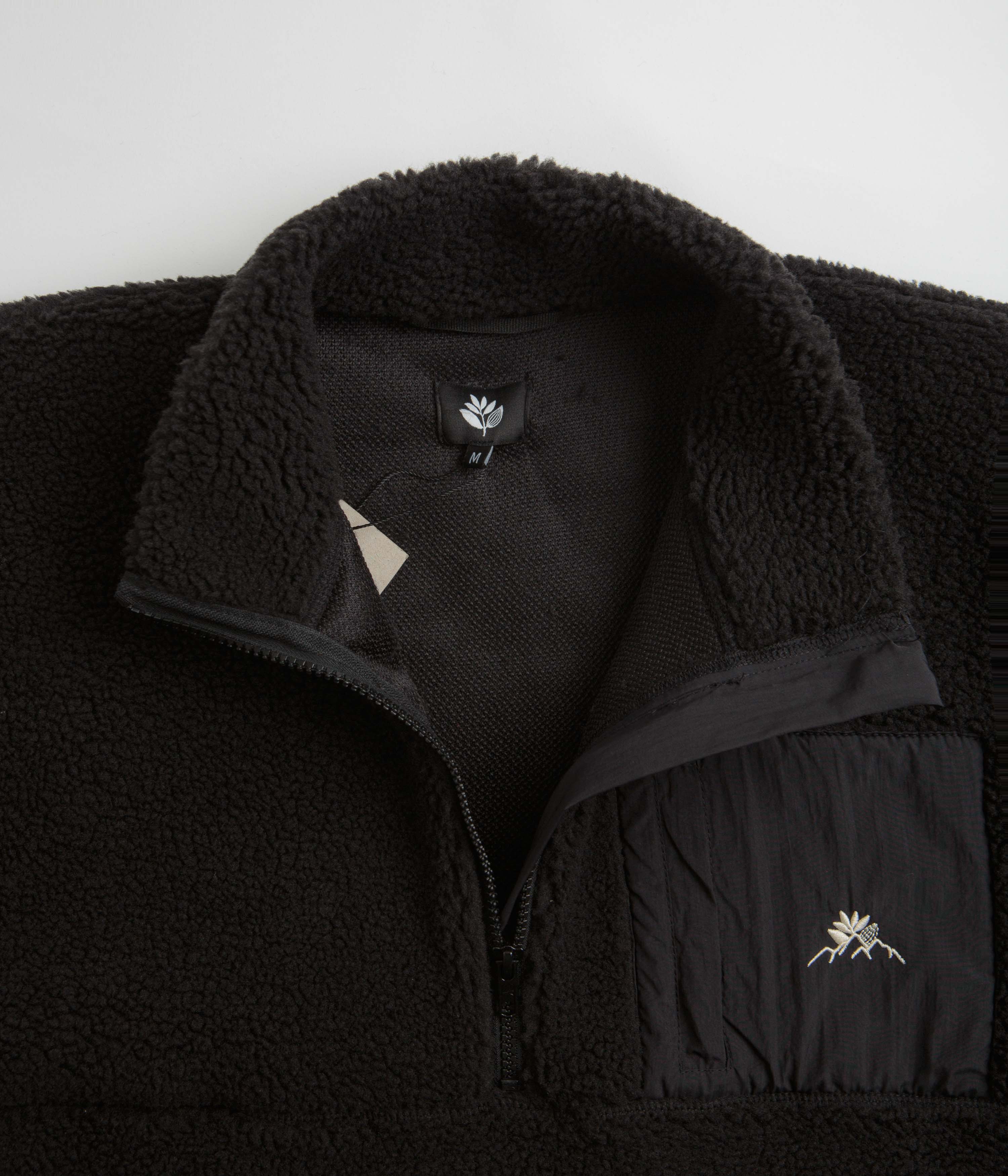 Magenta MTN 3/4 High Neck Fleece - Black - Image 5