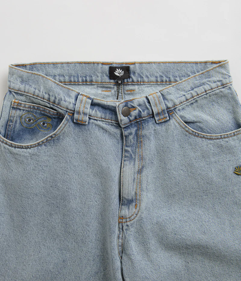 Magenta OG Denim Pants - Washed Blue - Image 4