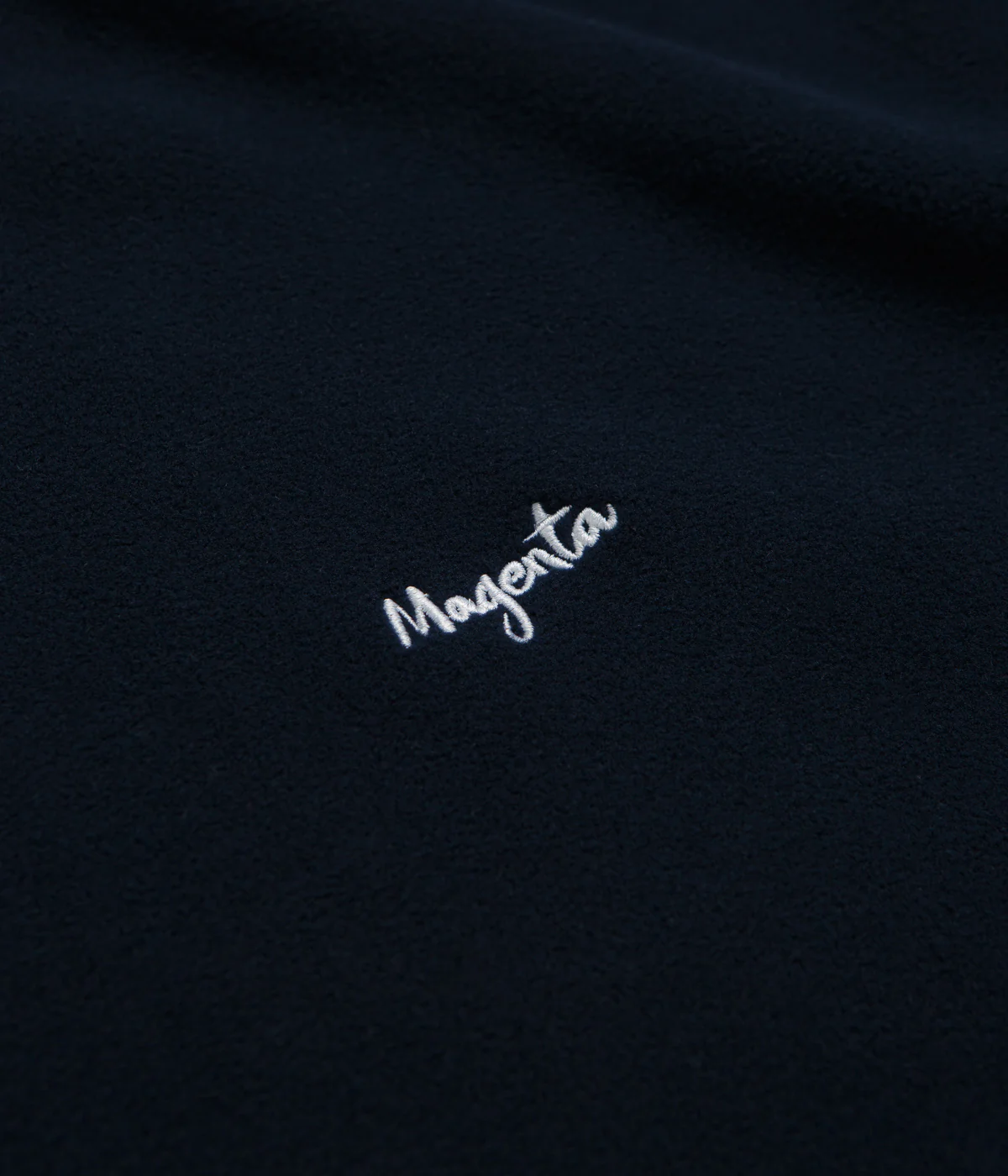 Magenta Script Crewneck Sweatshirt - Navy - Image 3