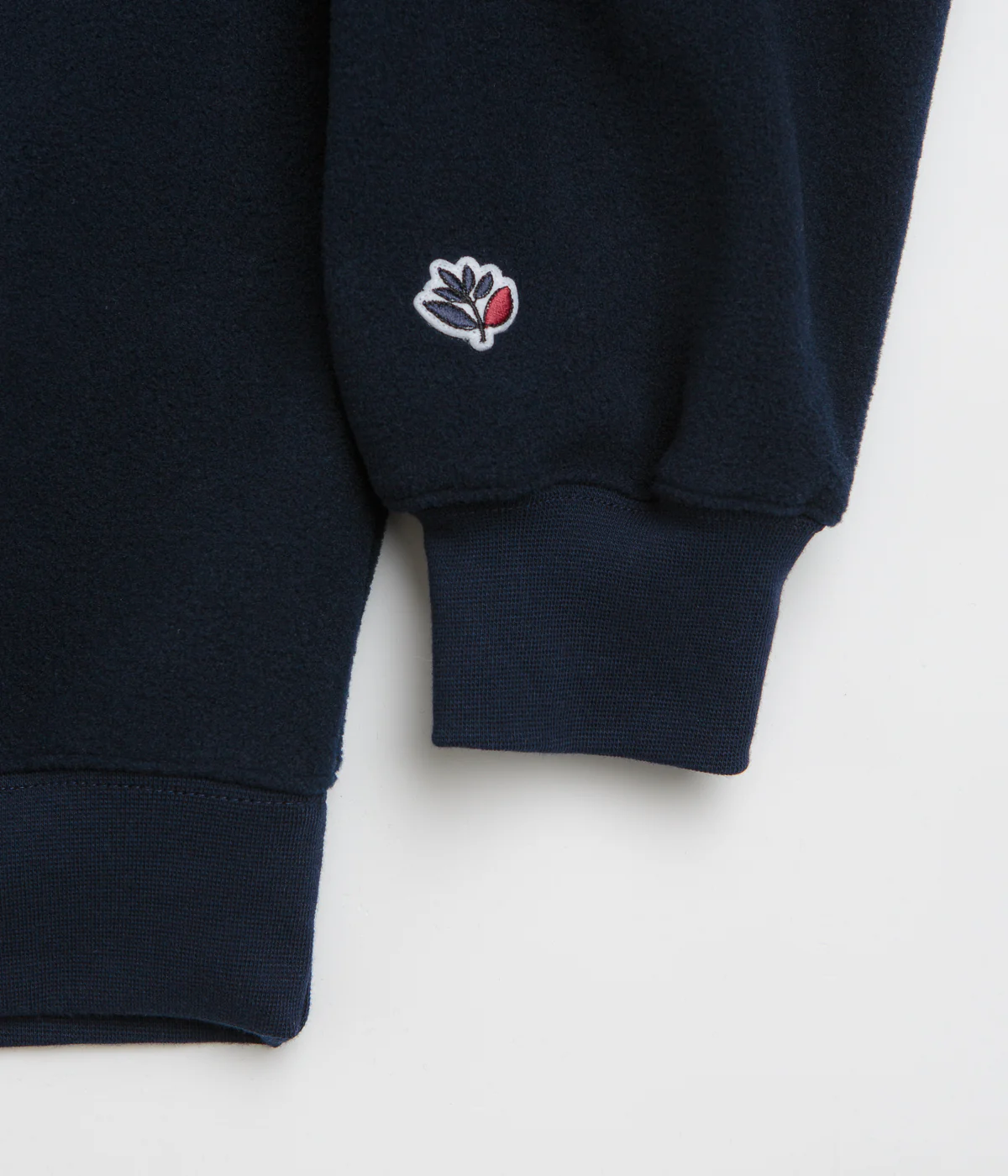 Magenta Script Crewneck Sweatshirt - Navy - Image 4