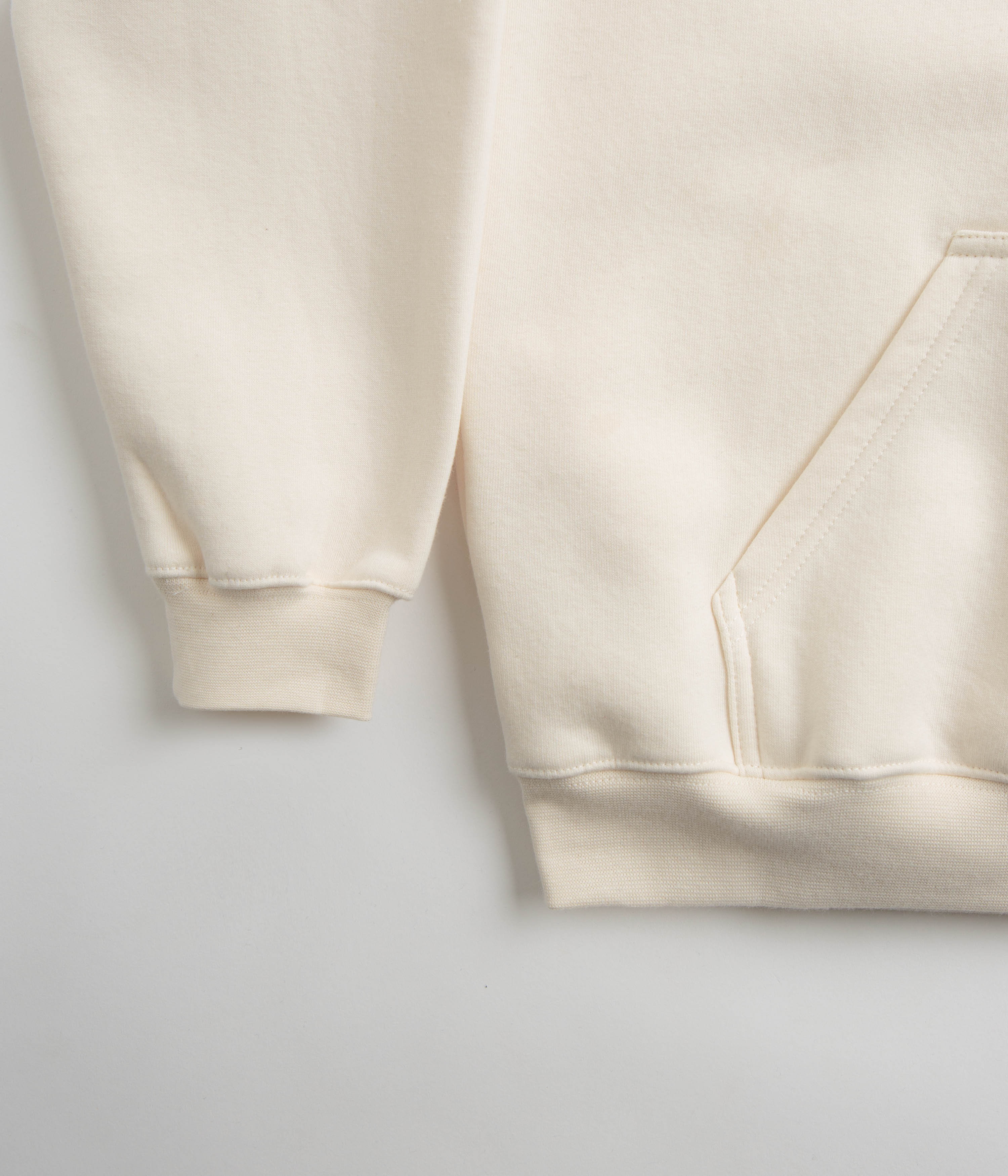 Magenta Terry Plant Hoodie - Natural - Image 3