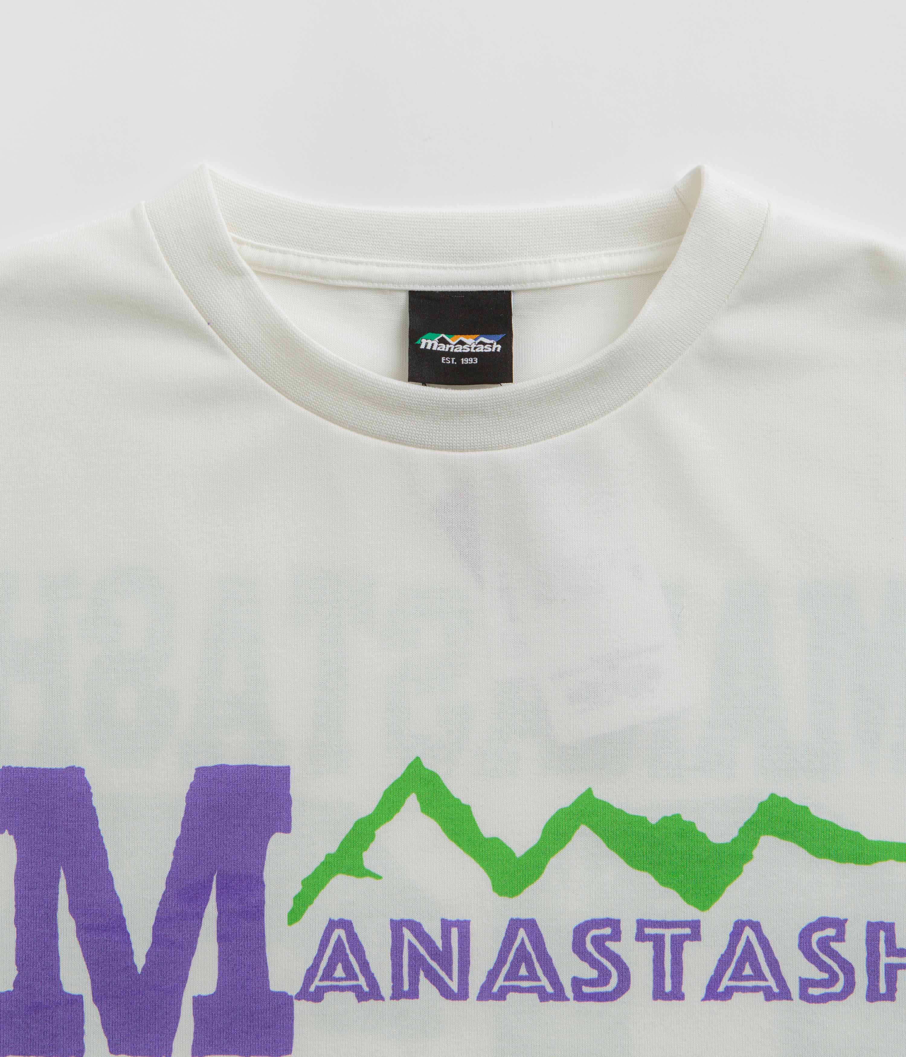 Manastash 93 Poly T-Shirt - White - Image 4
