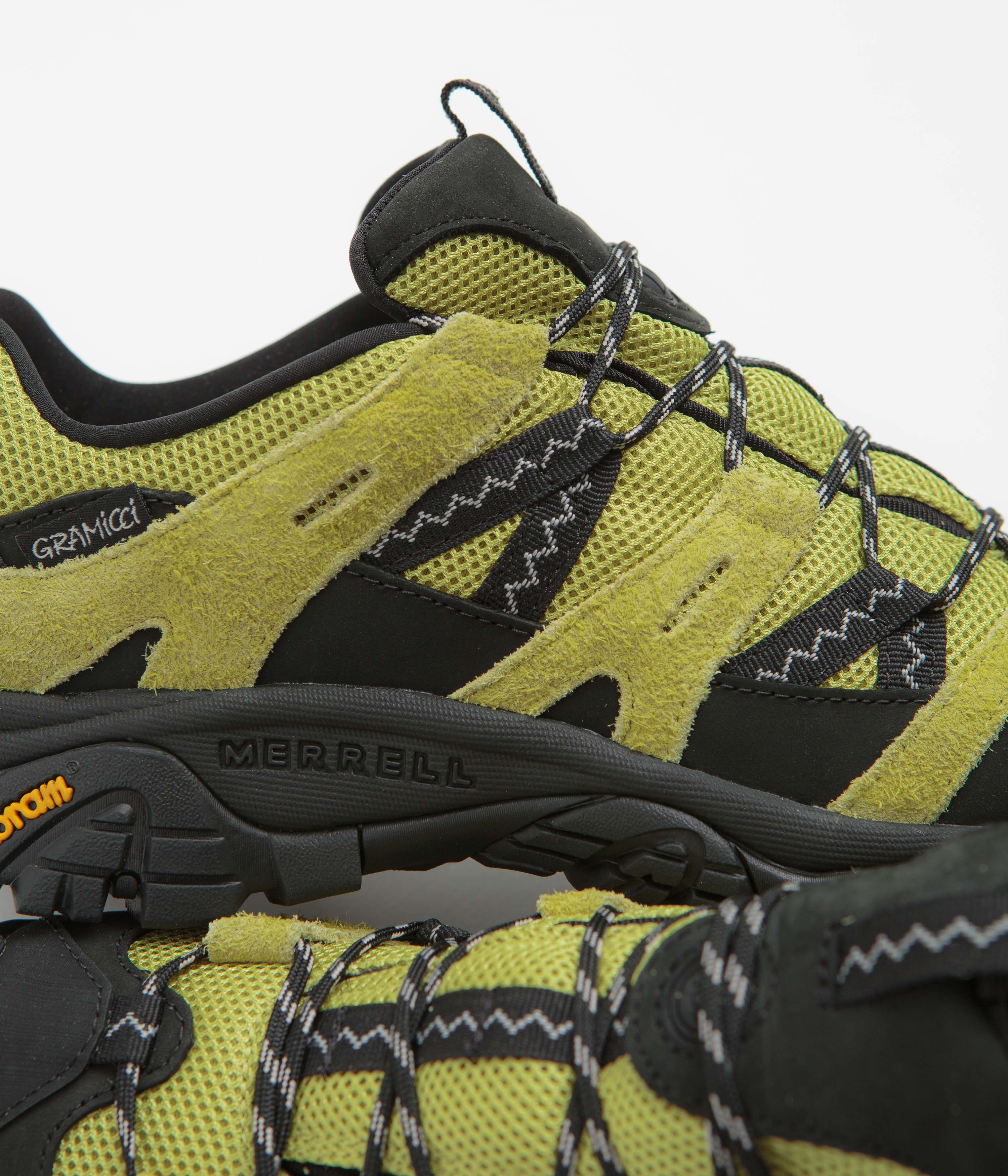 Merrell x Gramicci Moab 2 Siren Shoes - Dark Citron - Image 3