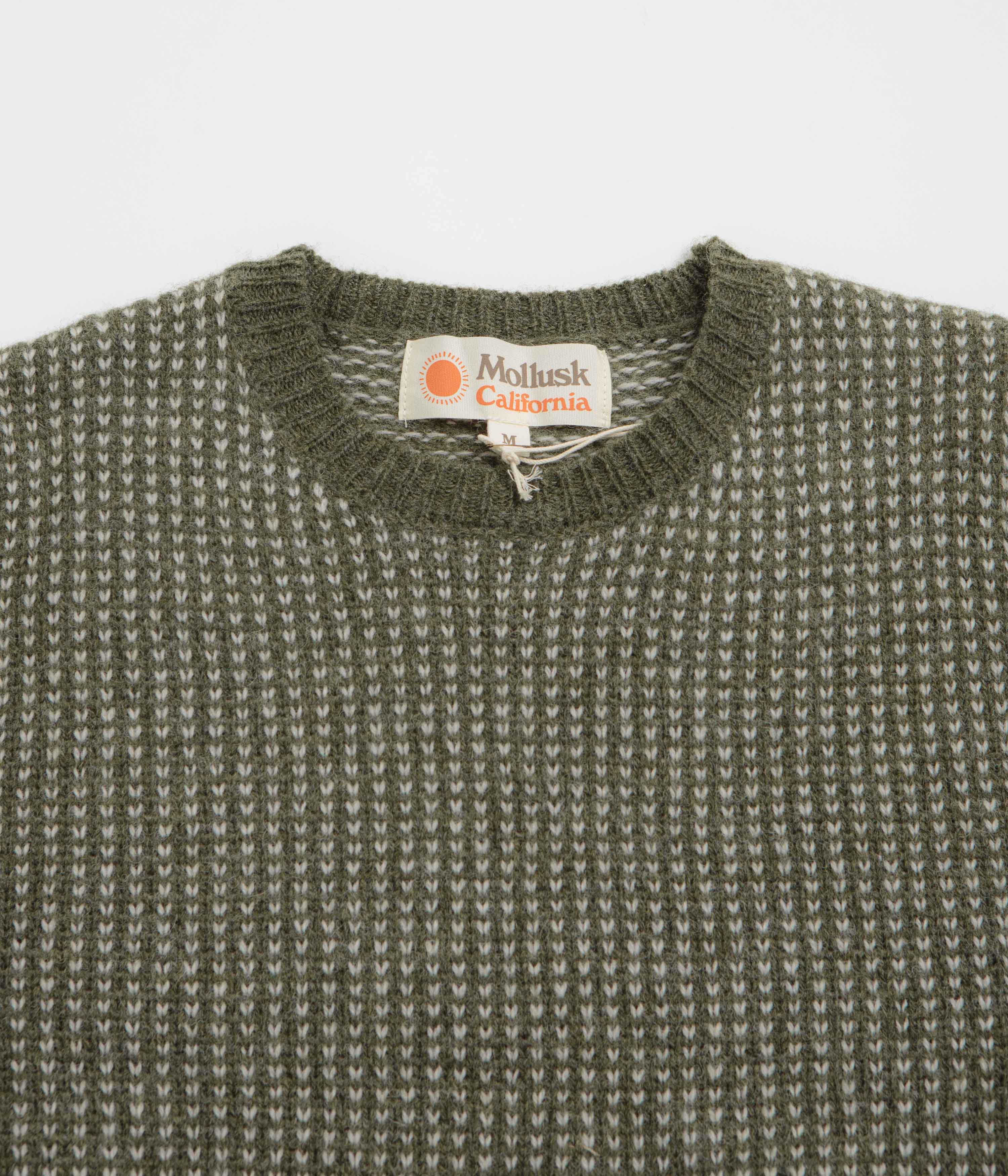 Mollusk Beacon Sweatshirt - Dark Moss - Image 2