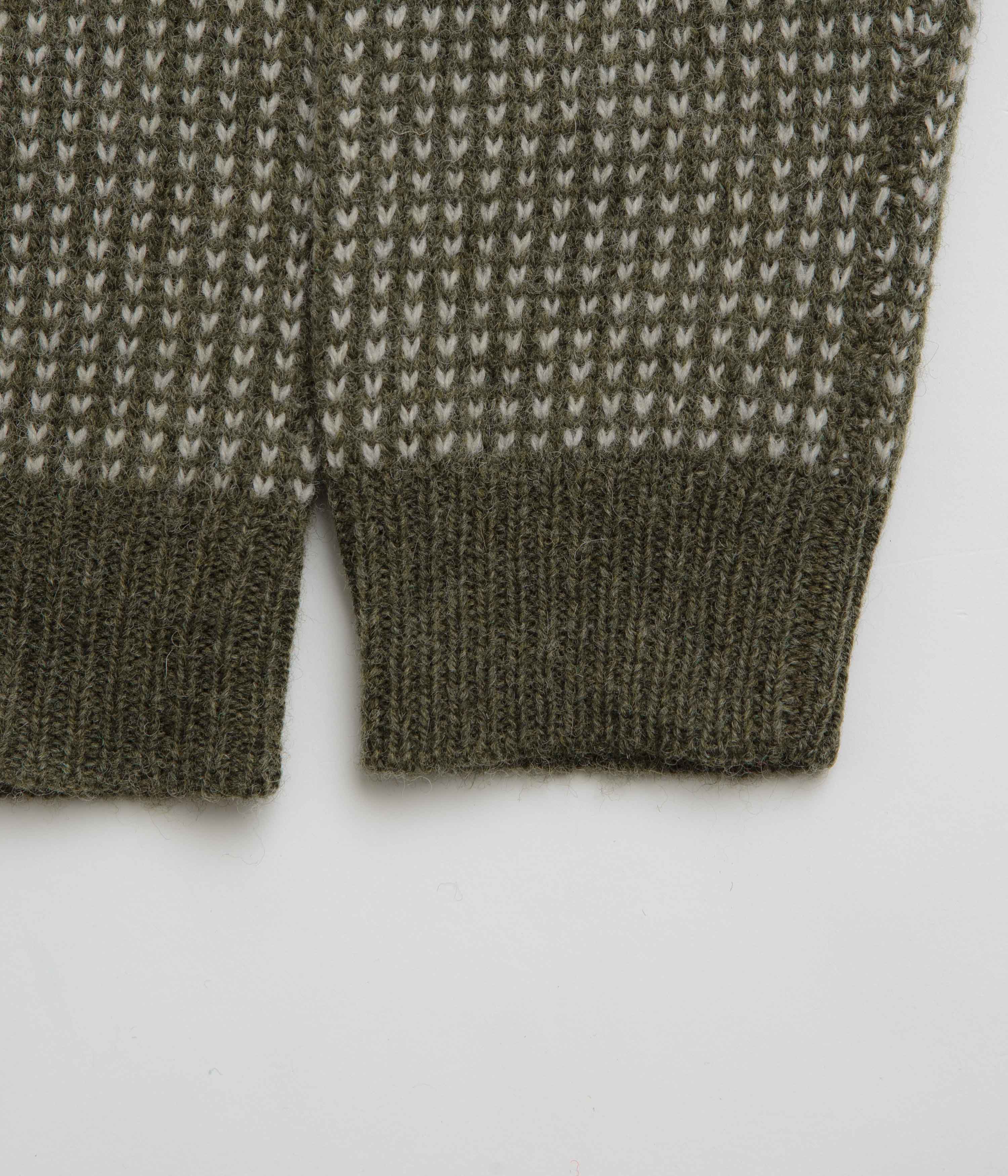 Mollusk Beacon Sweatshirt - Dark Moss - Image 4