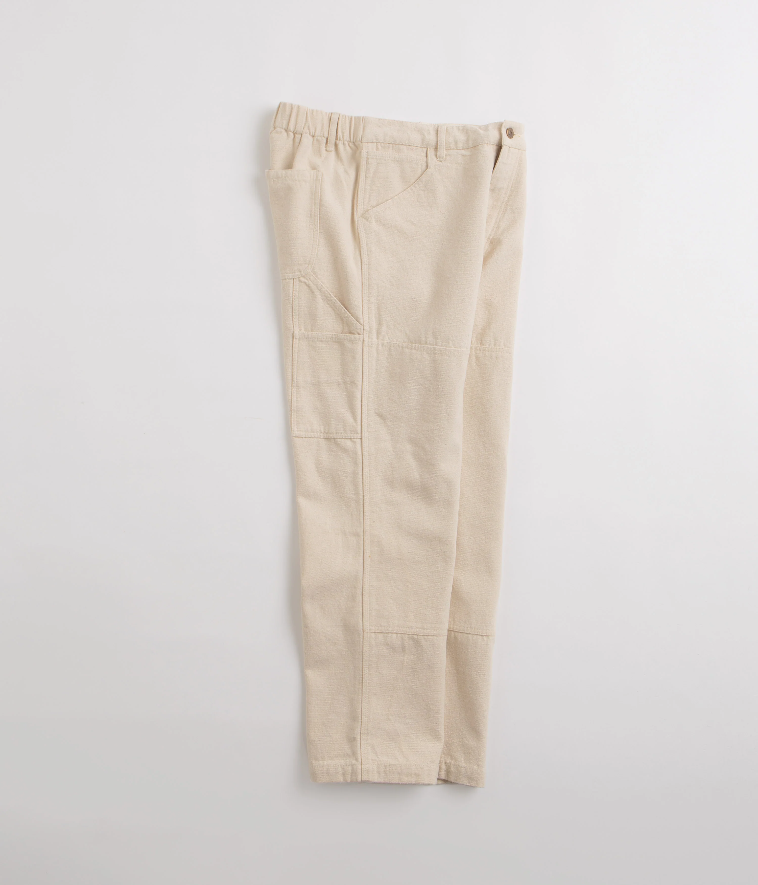 Mollusk Canvas Work Pants  - Natural - Image 3