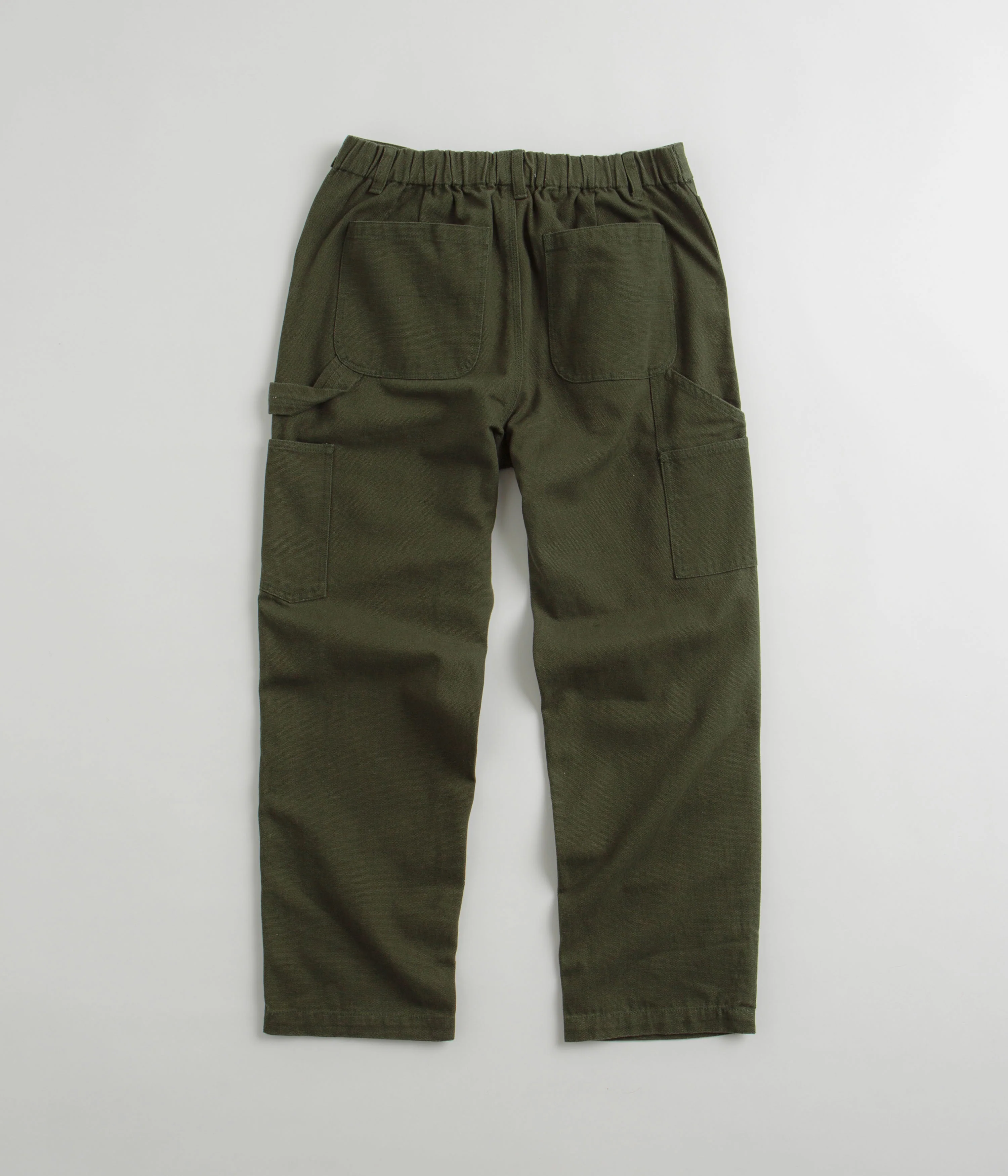 Mollusk Canvas Work Pants - Rover Green - Image 4