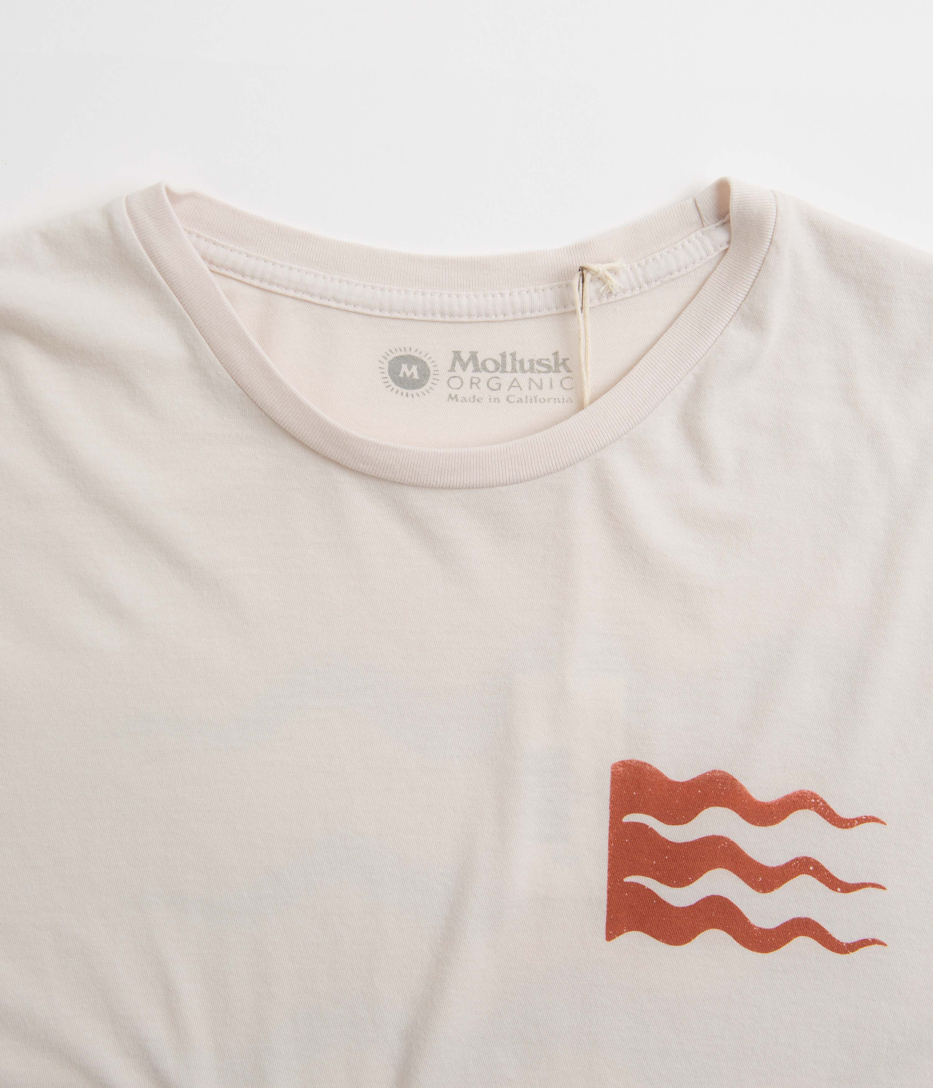 Mollusk Fair Wind T-Shirt - Fog - Image 3