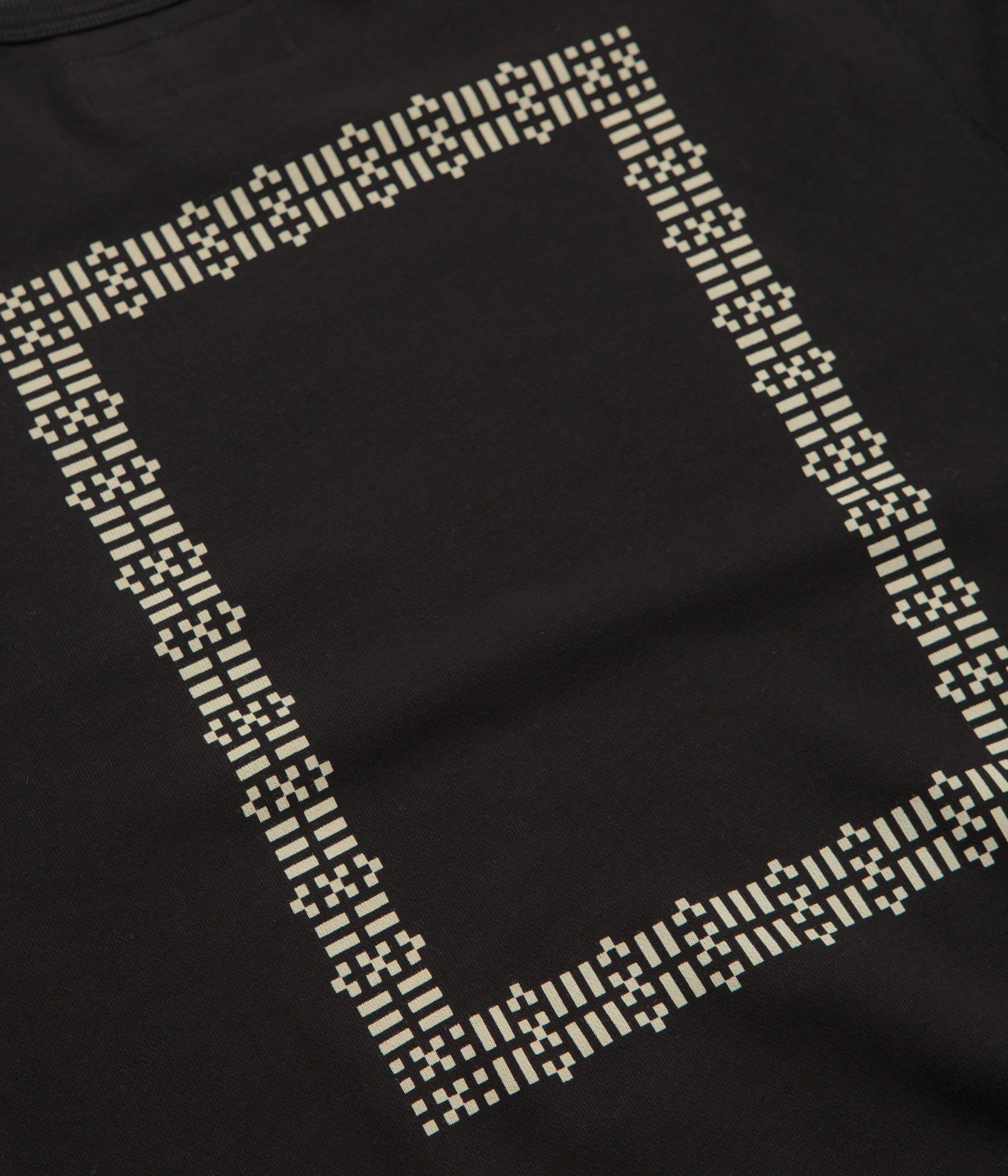 Mollusk Helix Crewneck Sweatshirt - True Black - Image 4