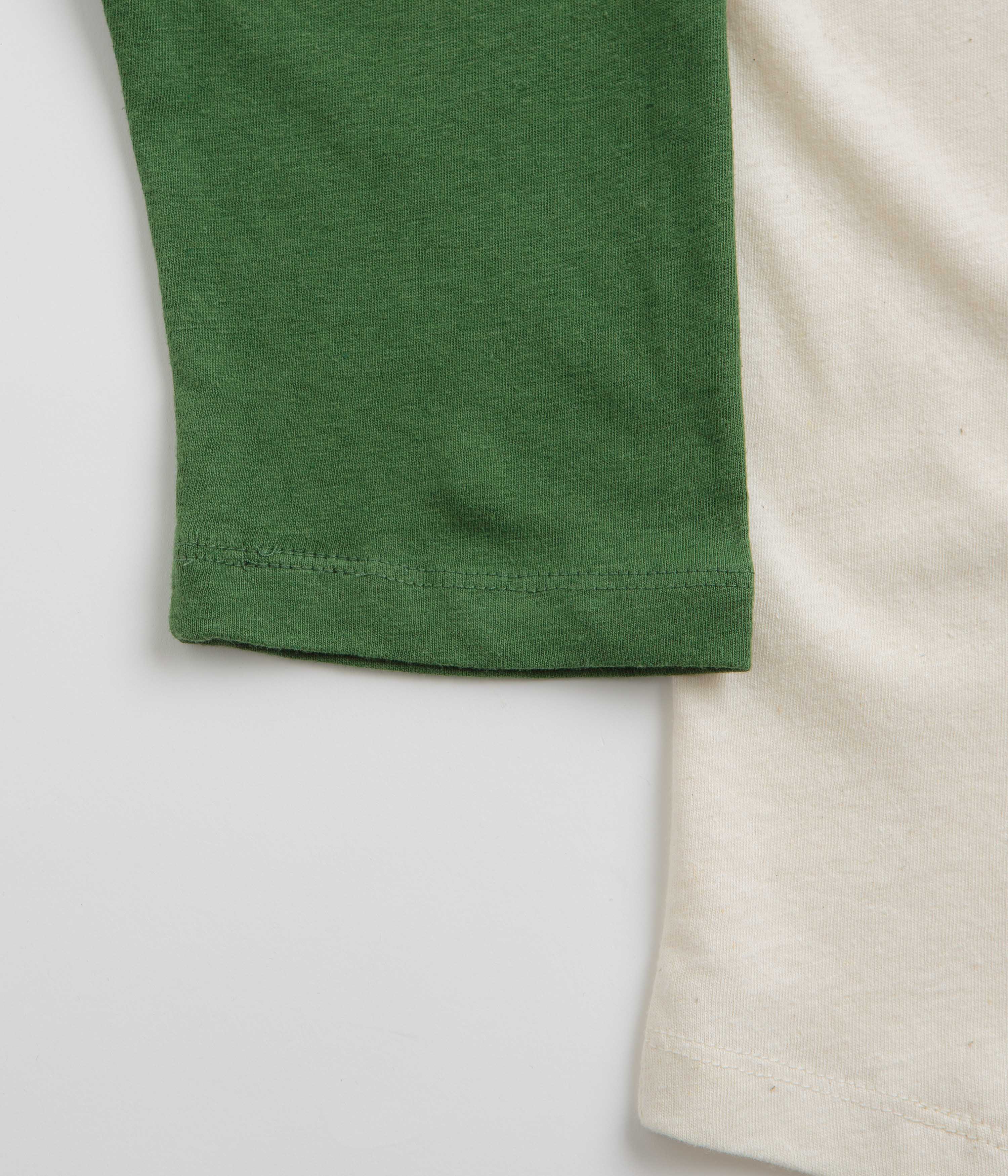 Mollusk Hemp Baseball T-Shirt - True Green - Image 3