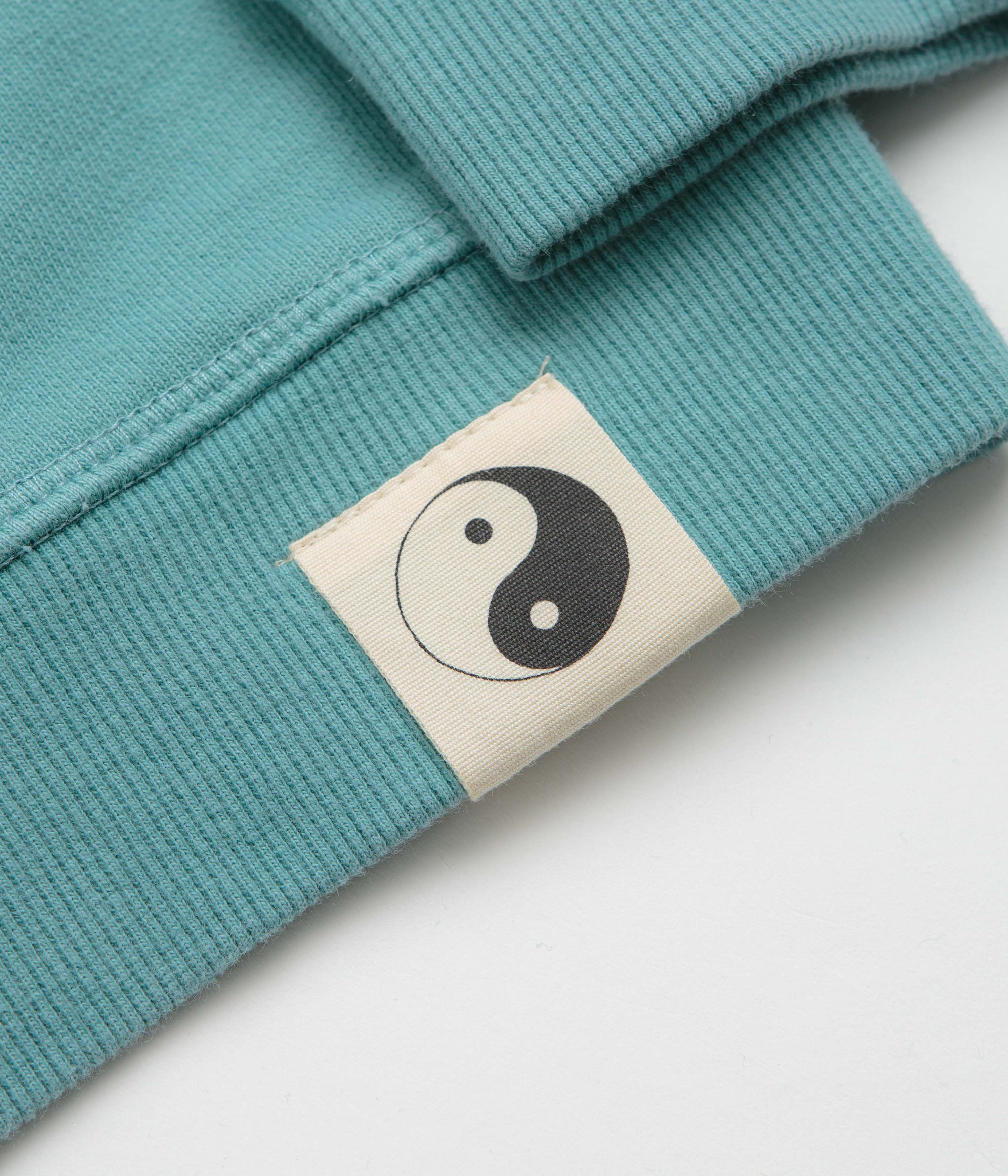 Mollusk Max Crewneck Sweatshirt - Faded Sapphire - Image 3