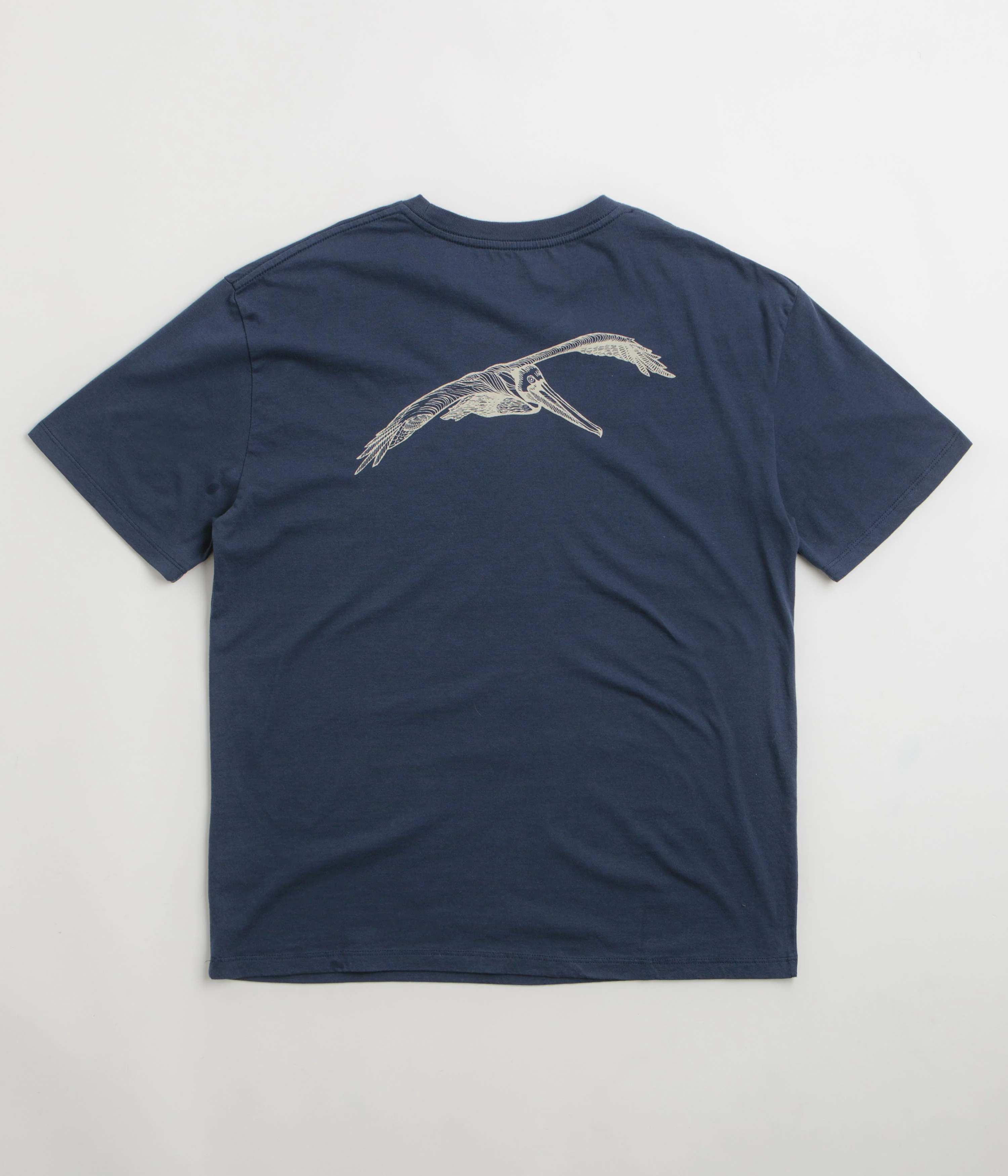 Mollusk New Pelican T-Shirt - Navy Indigo - Image 2