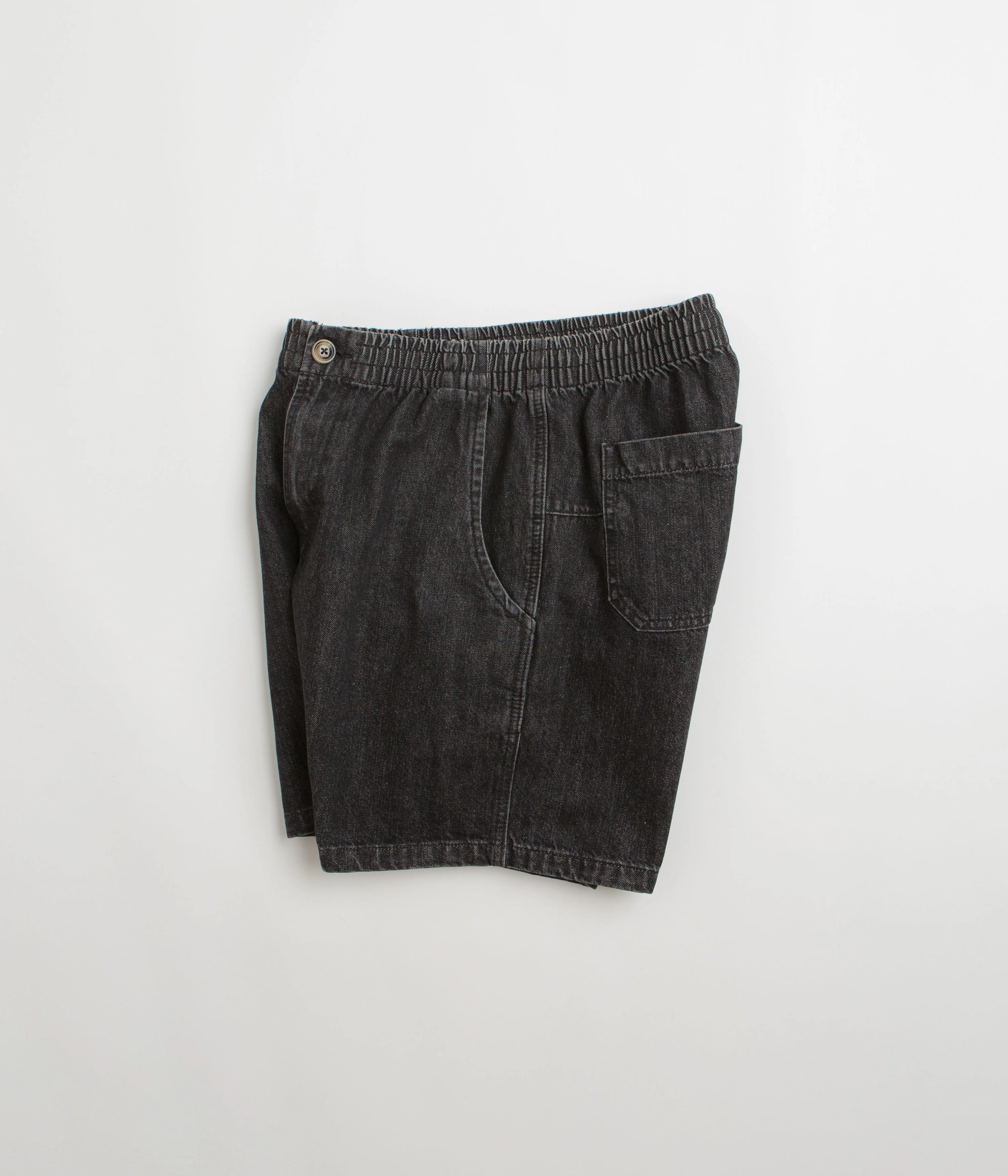 Mollusk Pinnacle Shorts - Black Denim - Image 2