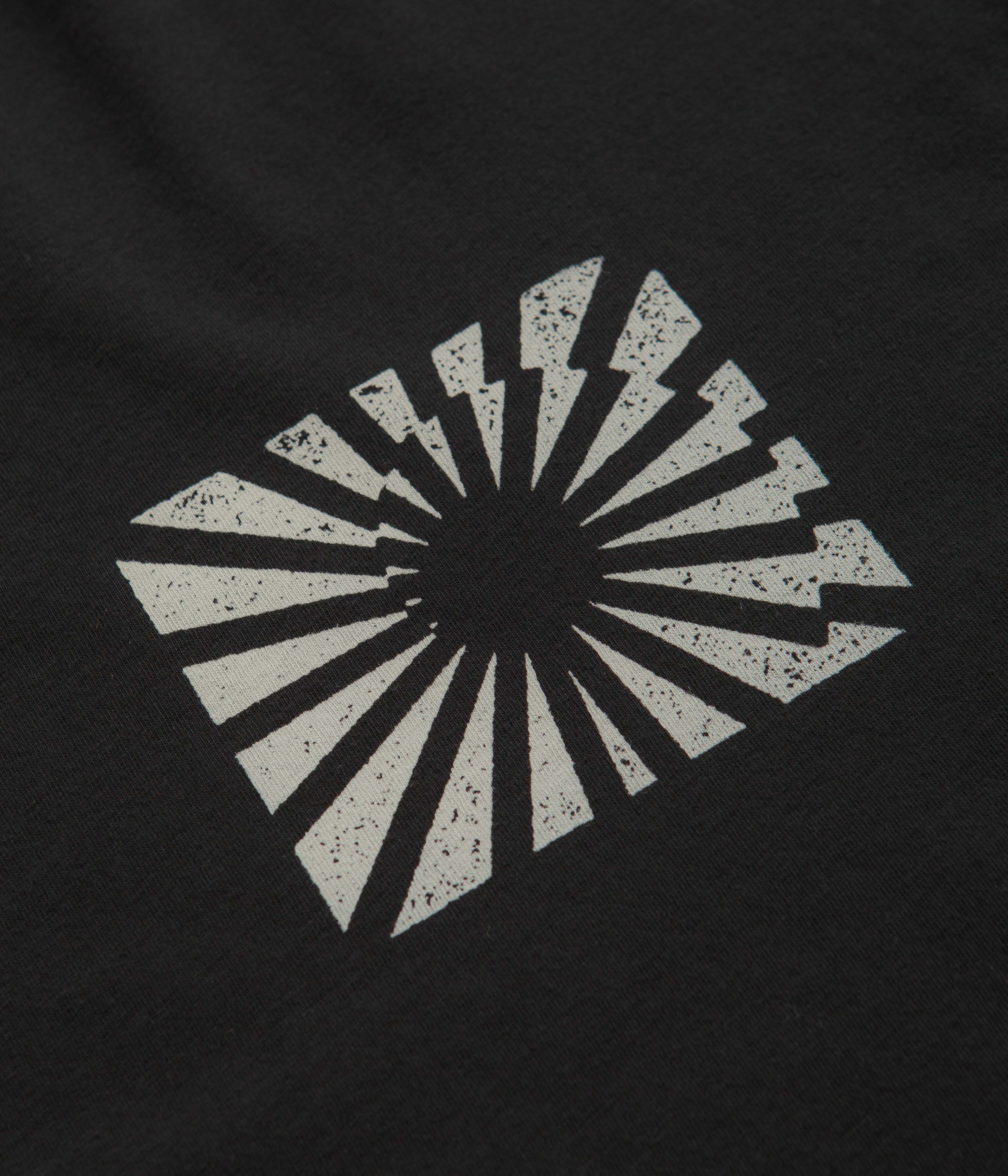 Mollusk Refraction T-Shirt - Faded Black - Image 4